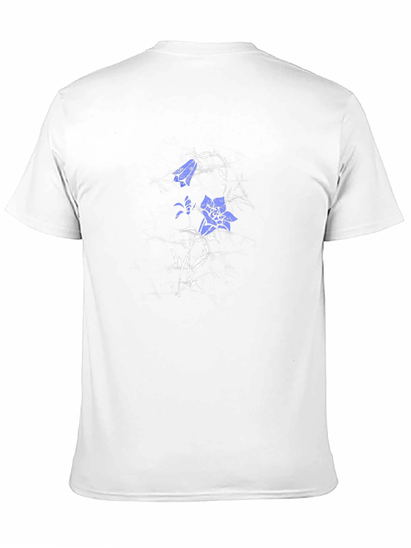 Black Floral Print Crew Neck T-Shirt view 11