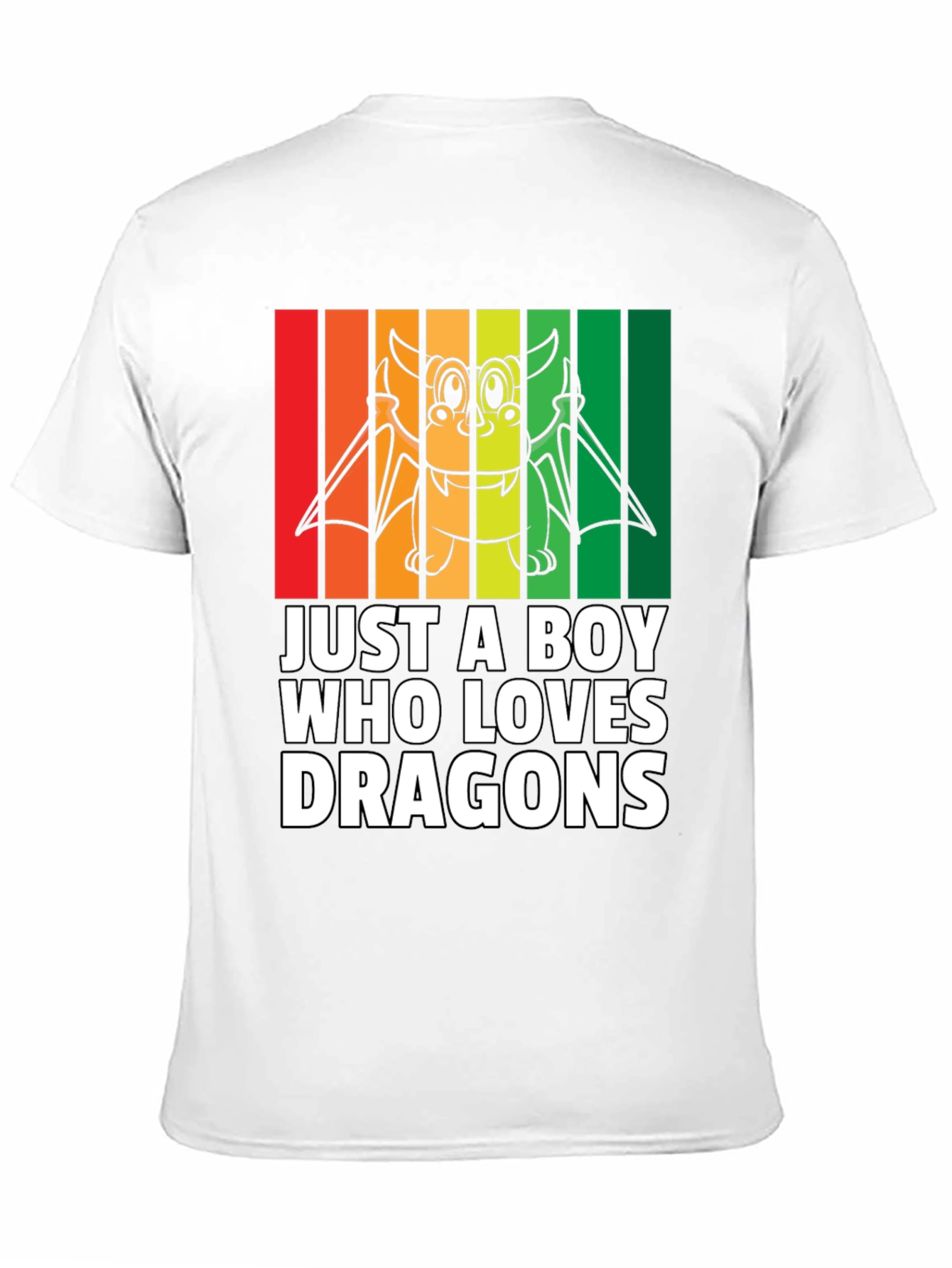 Black Just A Boy Who Loves Dragons T-Shirt view 11