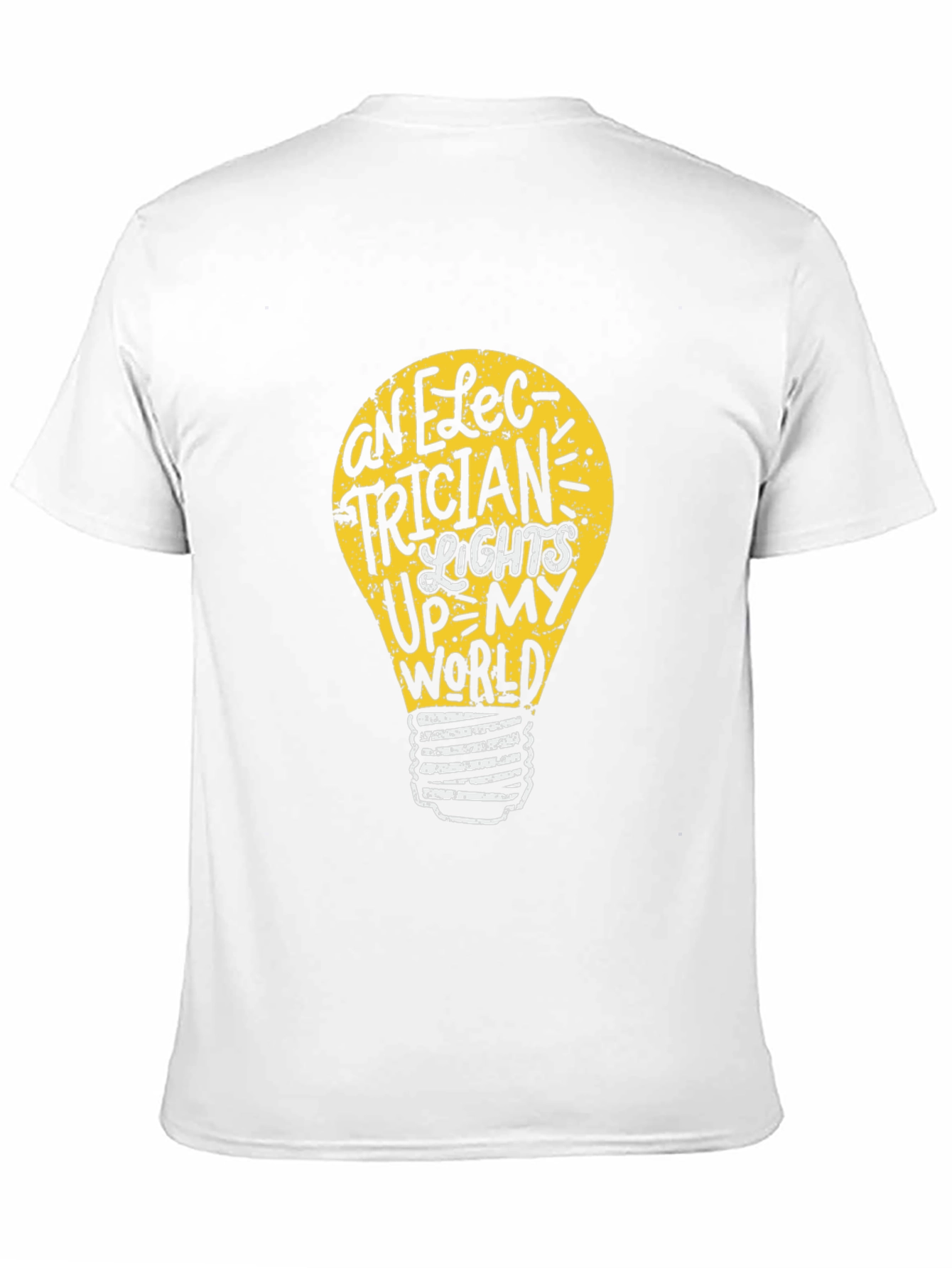 Black Electrician Light Up My World Graphic Tee view 11
