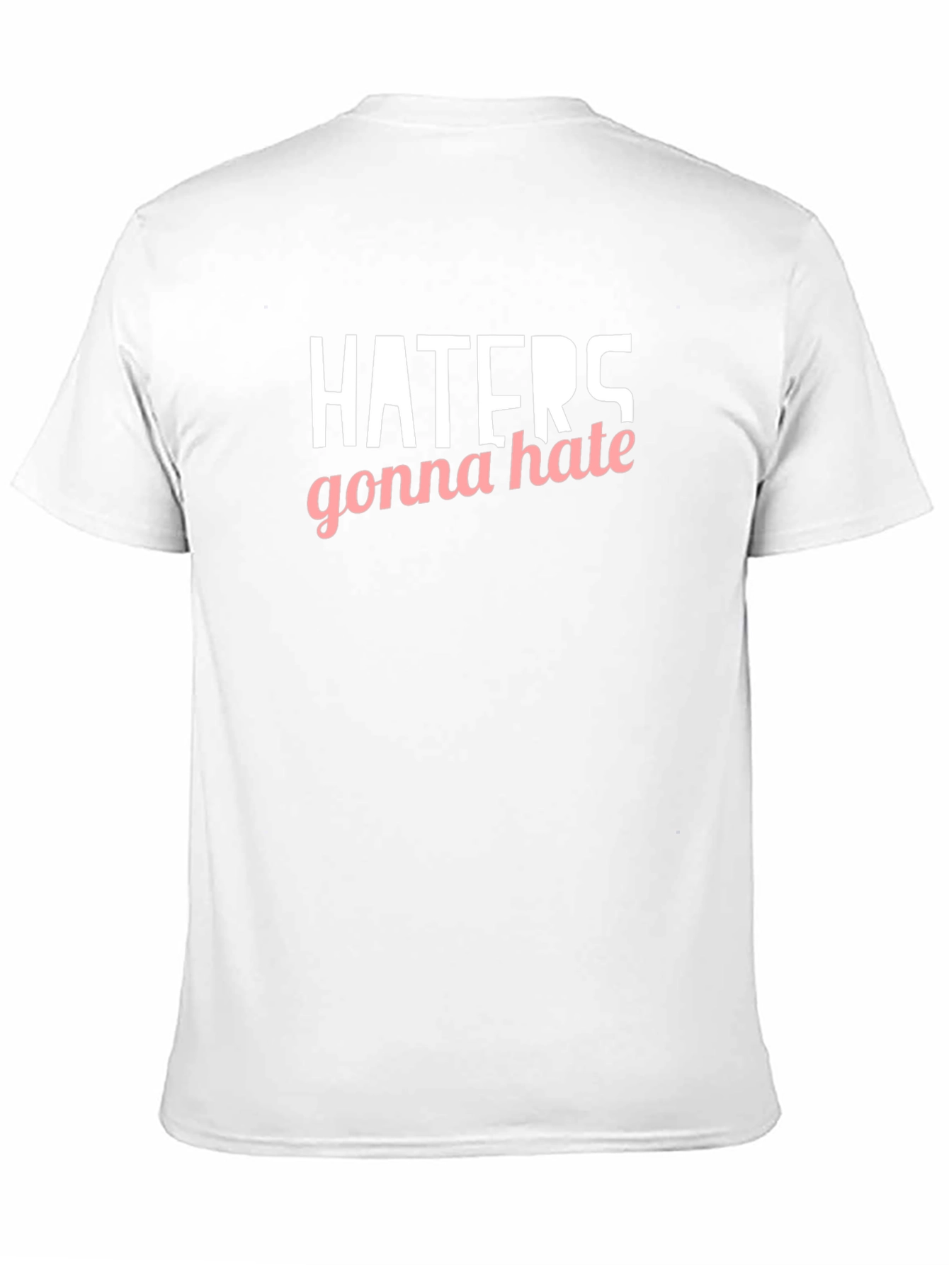 Black Haters Gonna Hate Graphic Tee - Black Casual Shirt view 11