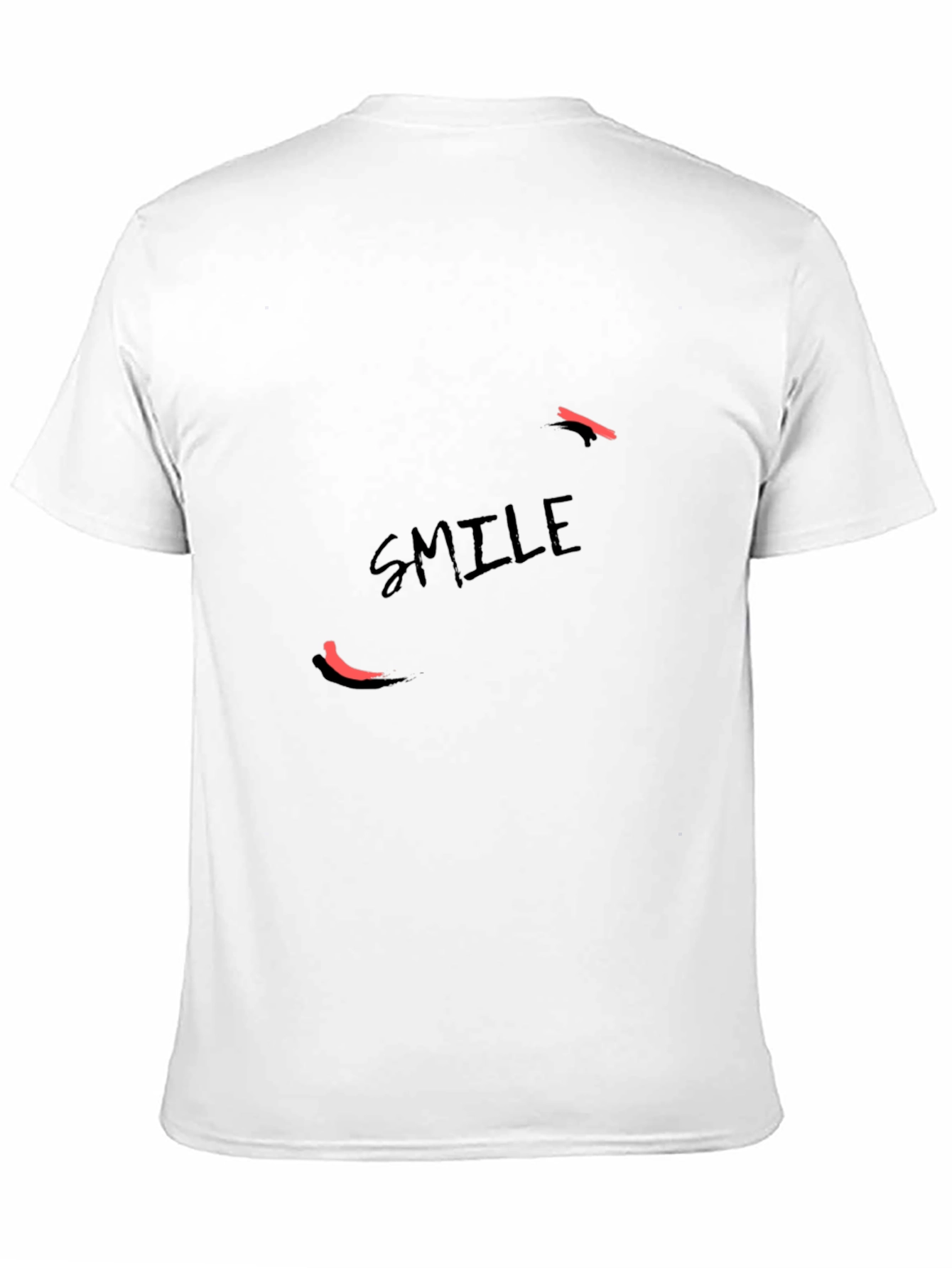 Black Smile Graphic Tee - Men's Black T-Shirt view 11