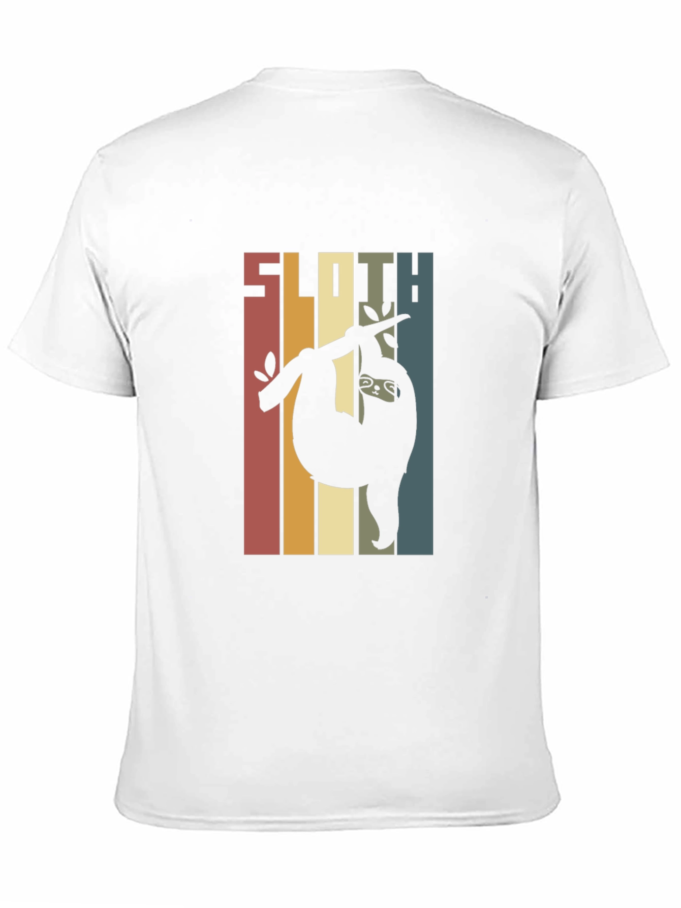 Black Vintage Sloth Graphic T-Shirt - Retro Style view 11