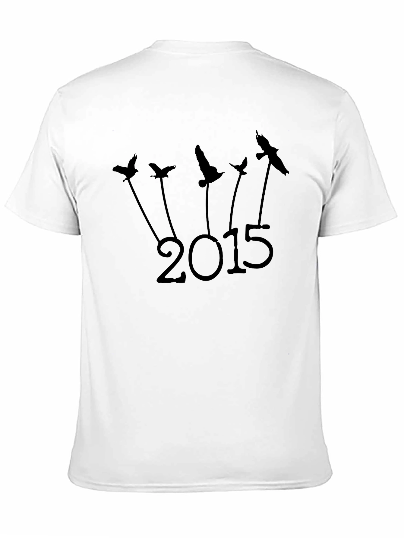 Black Black 2015 Bird Graphic Tee view 11
