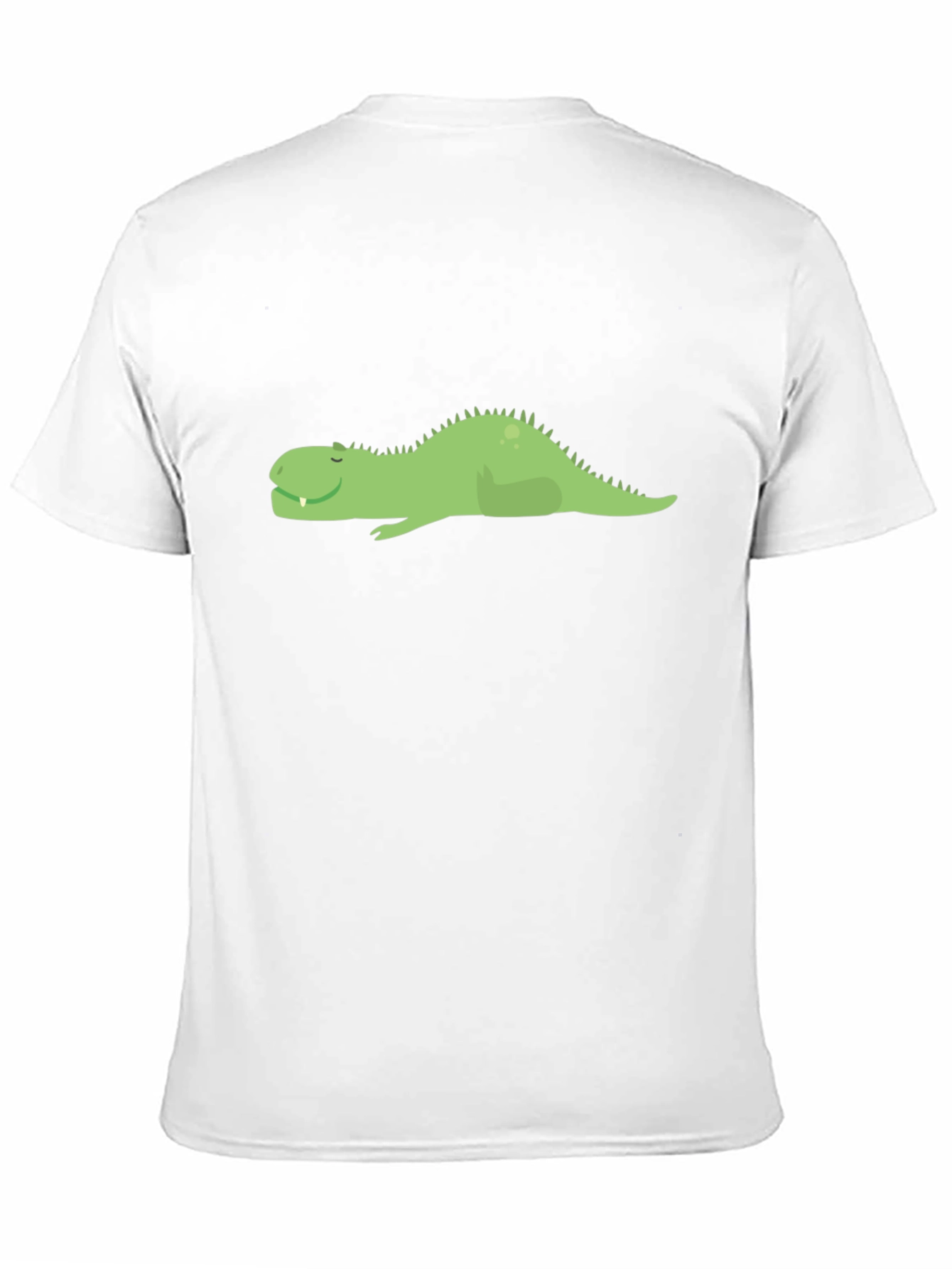 Black Dino Nap T-Shirt - Lazy Green Dinosaur Tee view 11