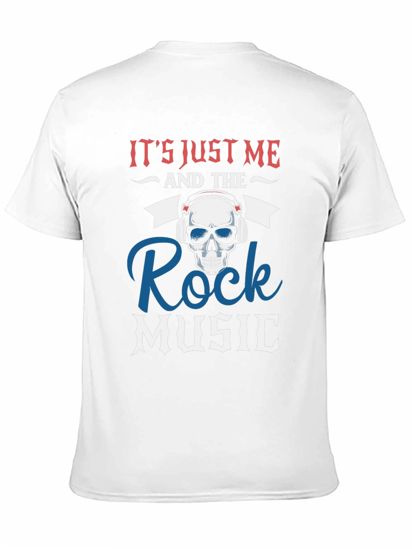 Black Rock Music Skull T-Shirt - 'It's Just Me' view 11
