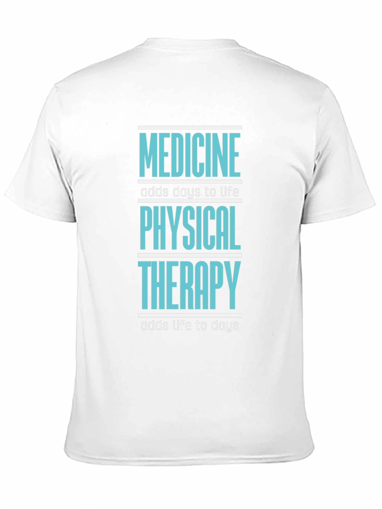 Black Medicine & Physical Therapy Graphic T-Shirt view 11