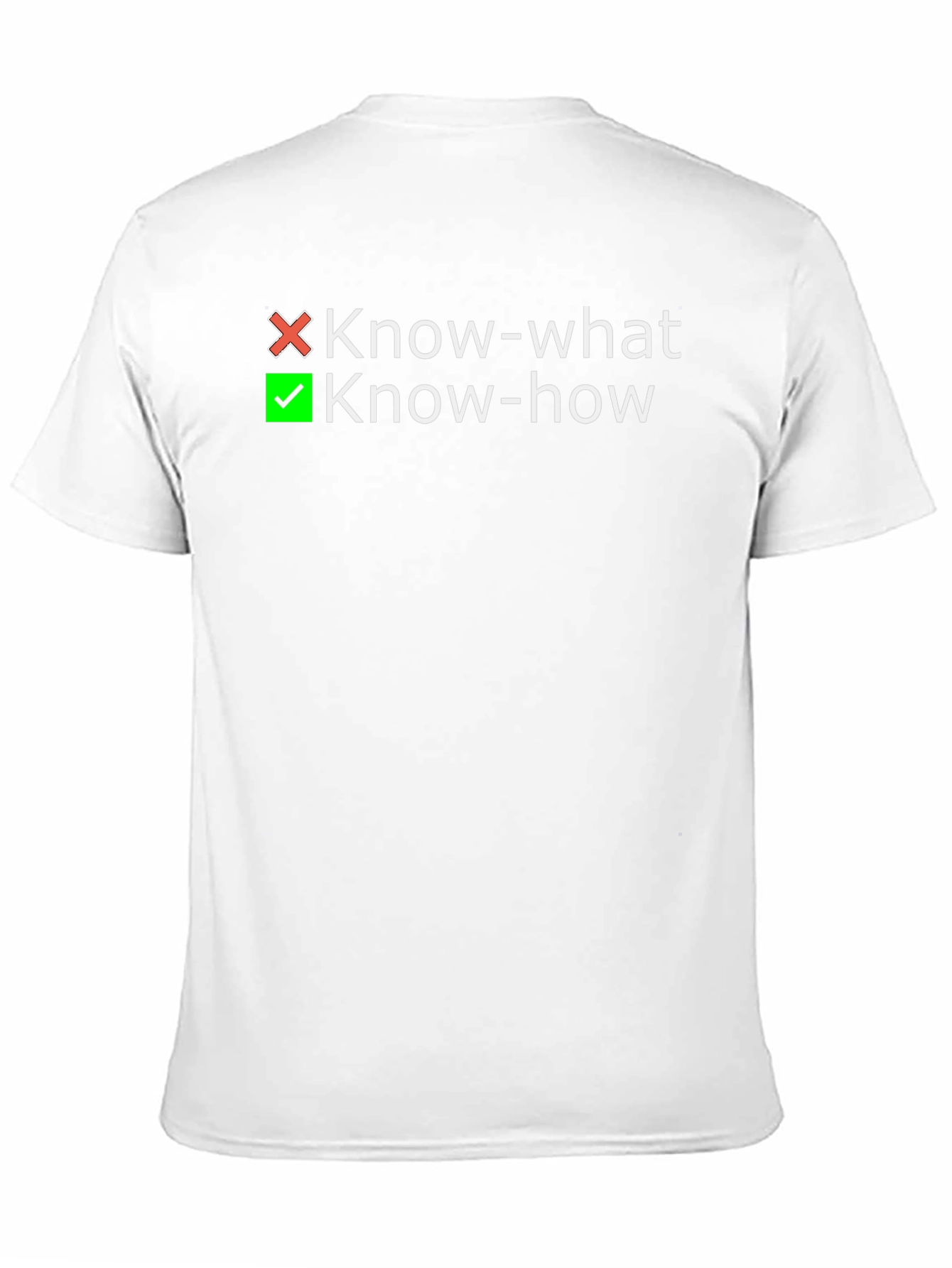 Black Know-How Graphic Tee - Black Casual Shirt view 11