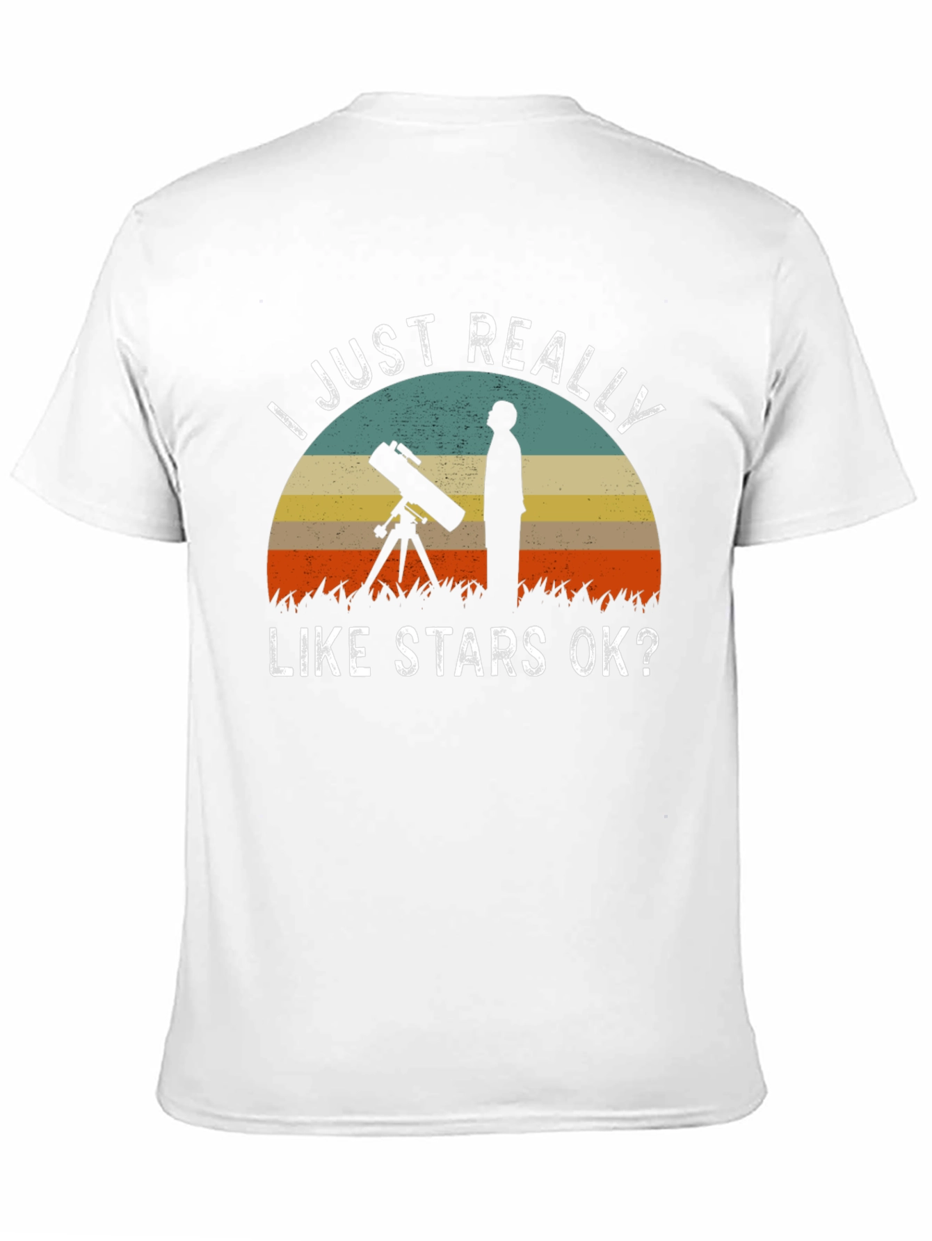 Black Stars OK? Graphic Tee view 11