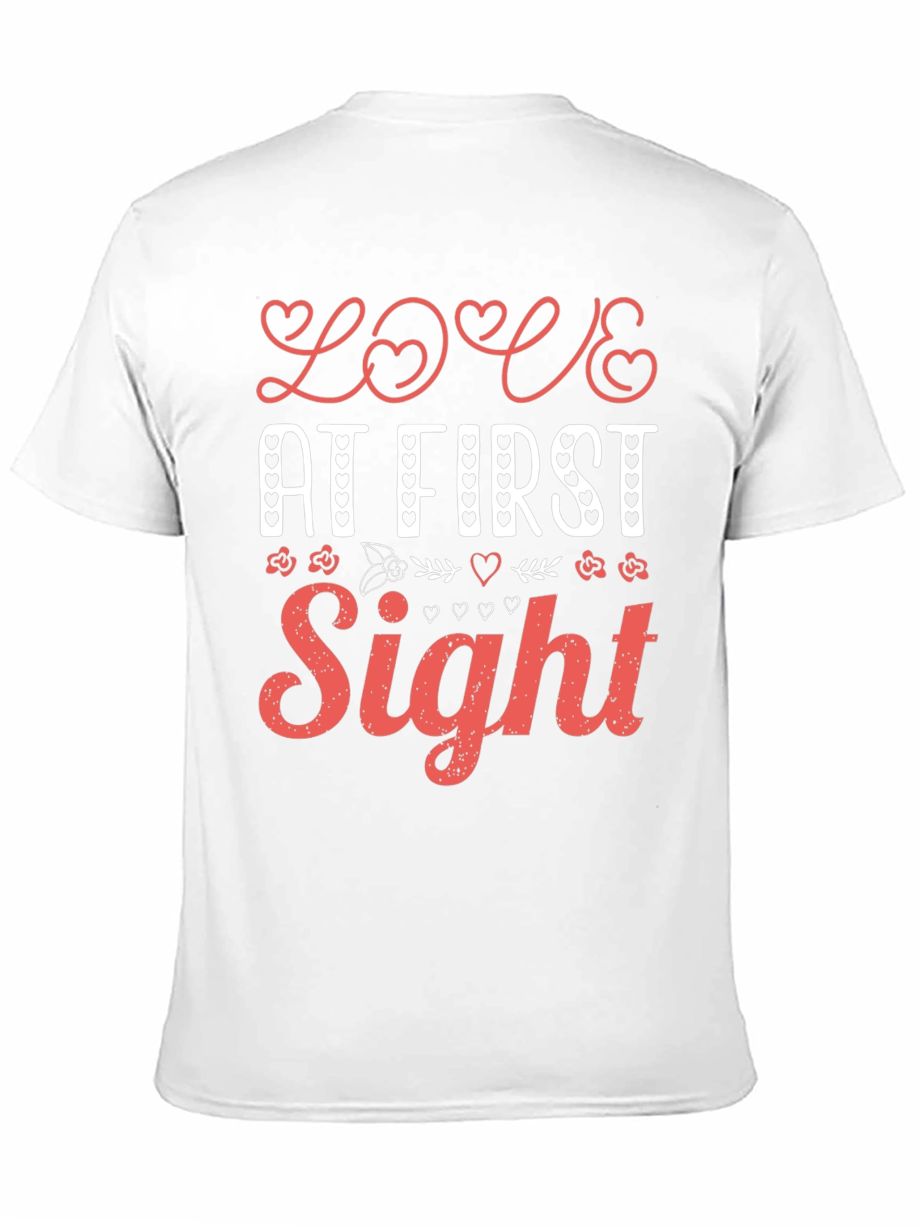 Black Love At First Sight T-Shirt view 11