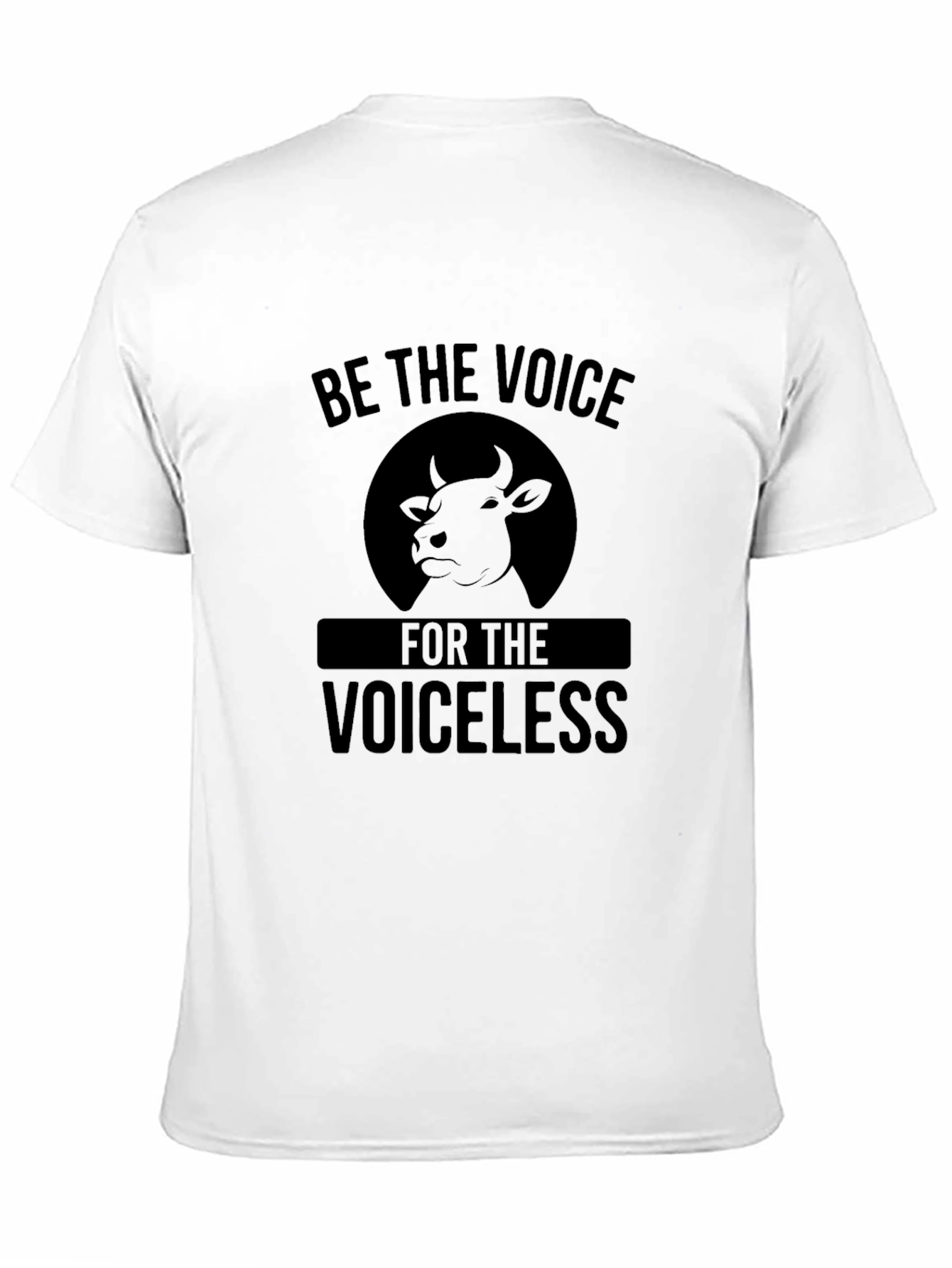 Black Be the Voice for the Voiceless T-Shirt view 11