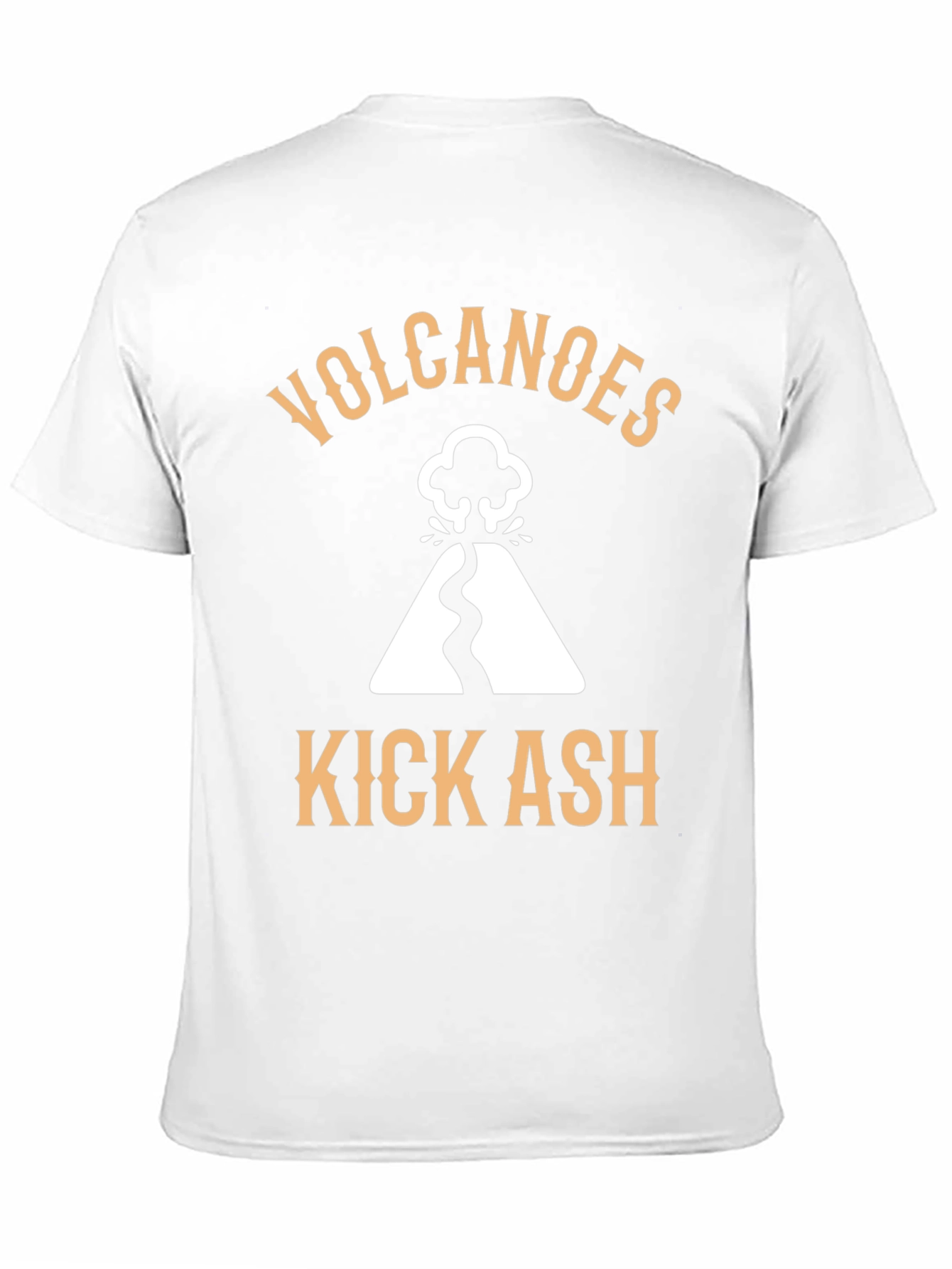 Black Volcanoes Kick Ash Graphic Tee - Black view 11