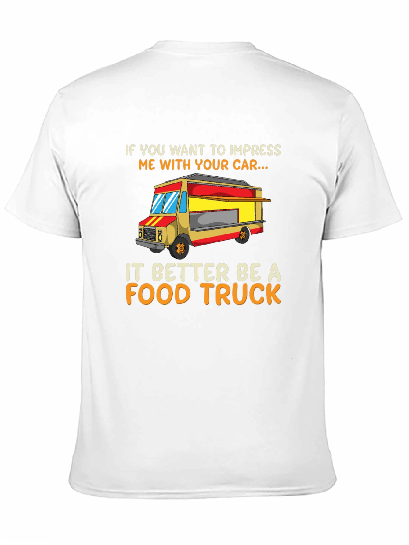Black Food Truck T-Shirt - Funny Car Lover Tee view 11