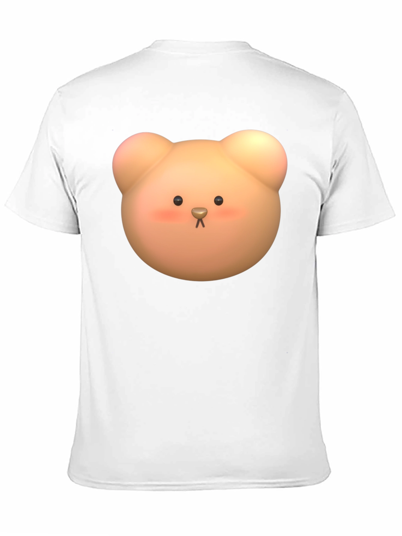 Black Cute Bear Graphic Tee - Soft Cotton Comfort view 11