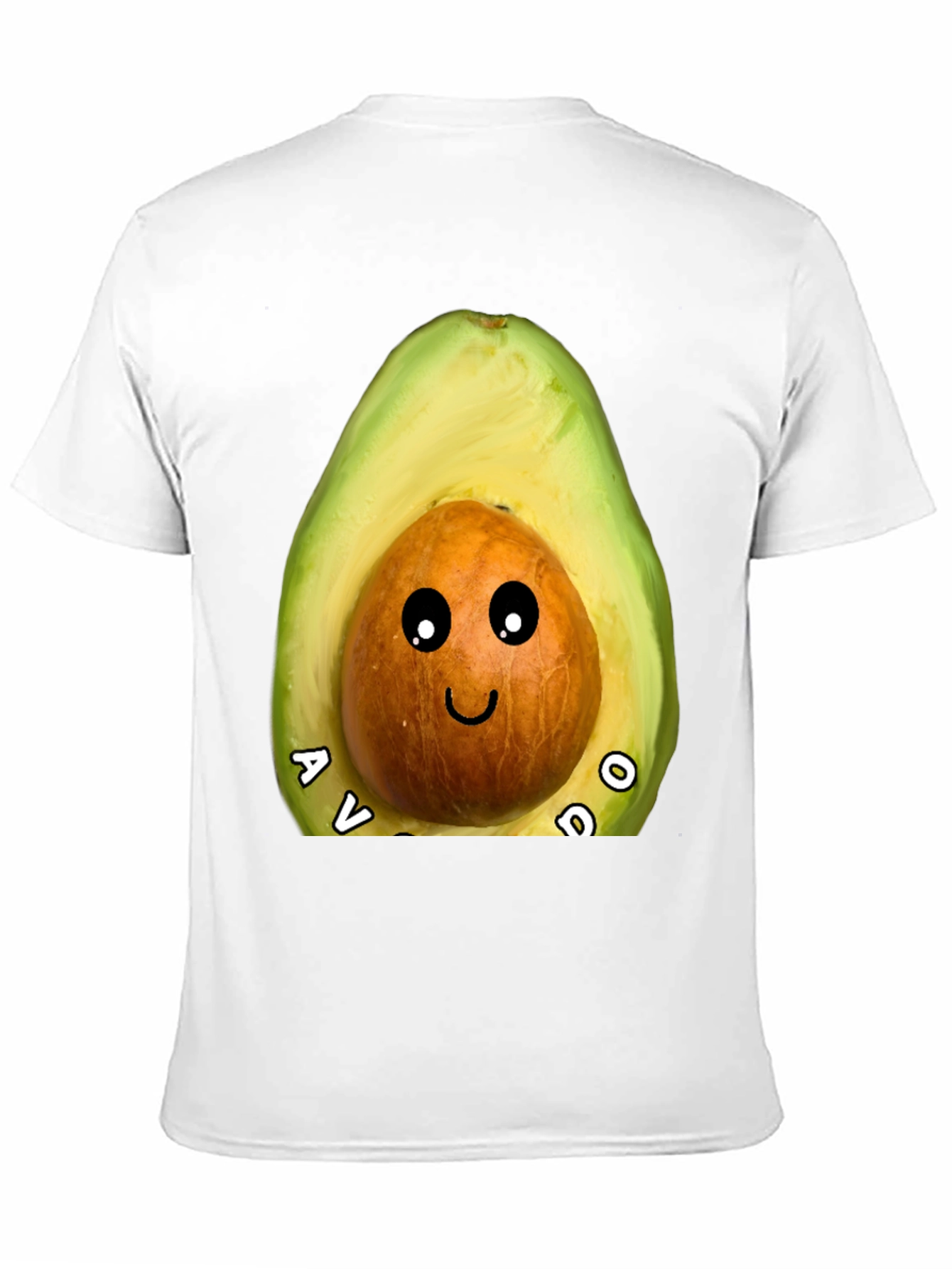 Black Avocado Graphic Tee - Cute Fruit Humor Shirt view 11