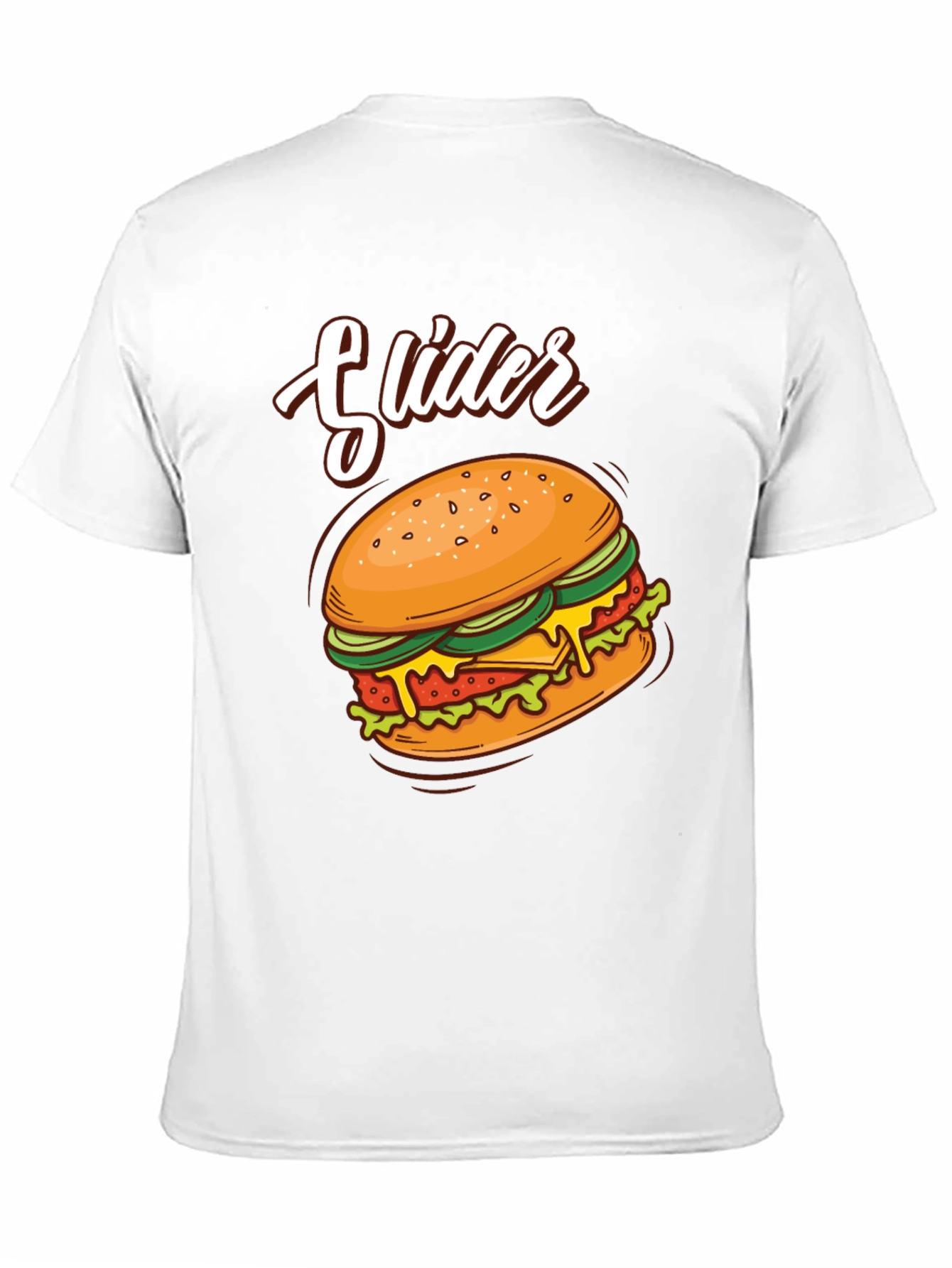 Black Slider Graphic Tee - Casual Unisex T-Shirt view 11