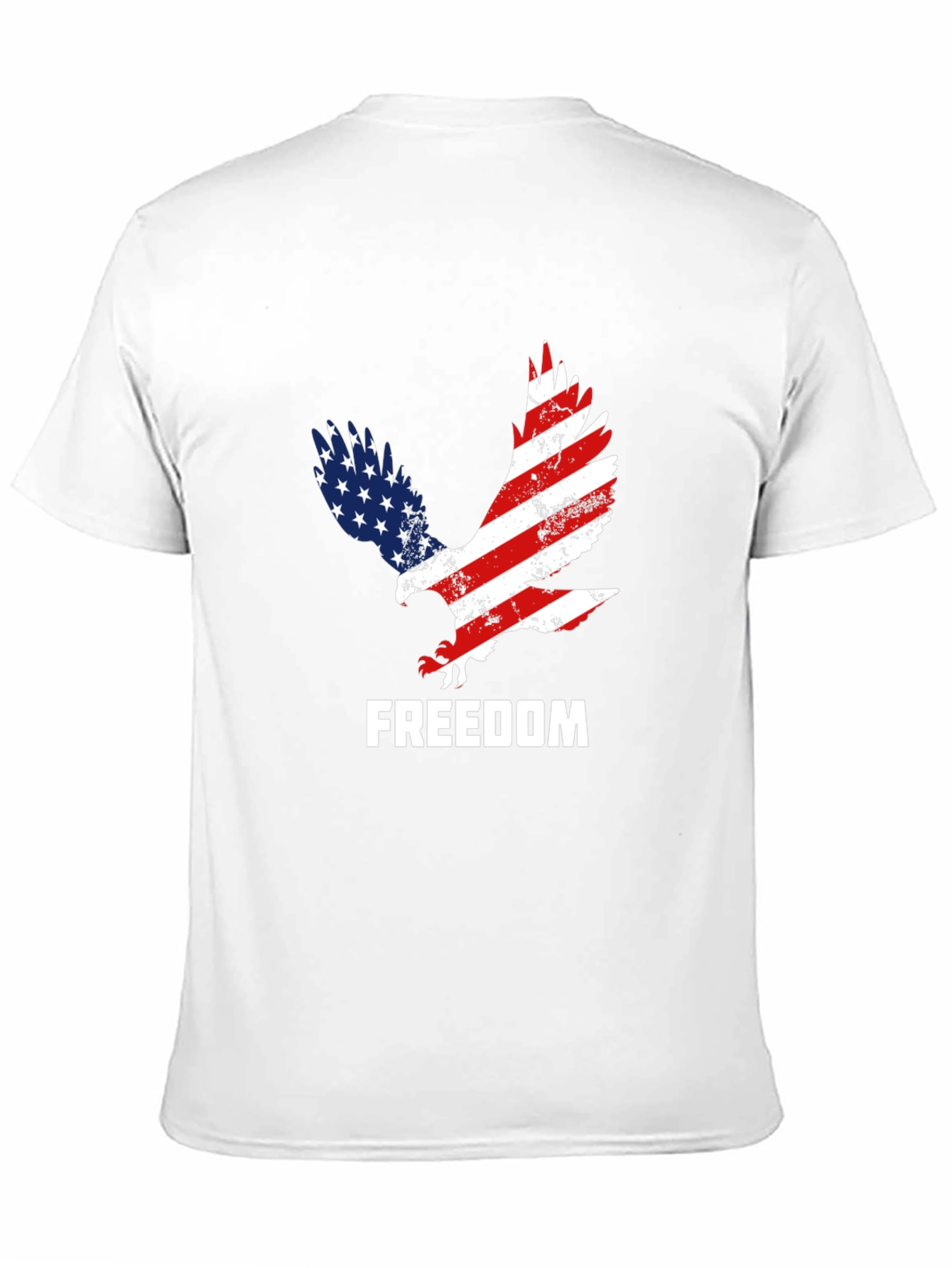 Black American Freedom Eagle Graphic Tee view 11