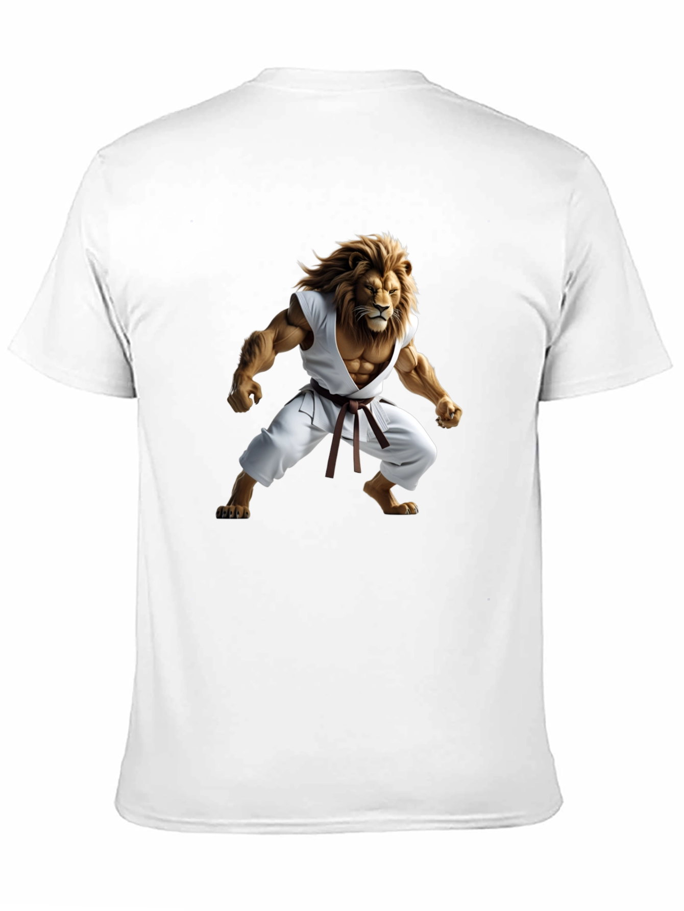 Black Lion Karate Master Black T-Shirt view 11
