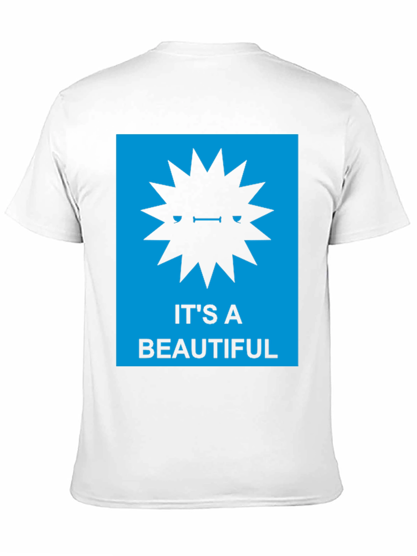 Black It's A Beautiful Star Burst T-Shirt view 11