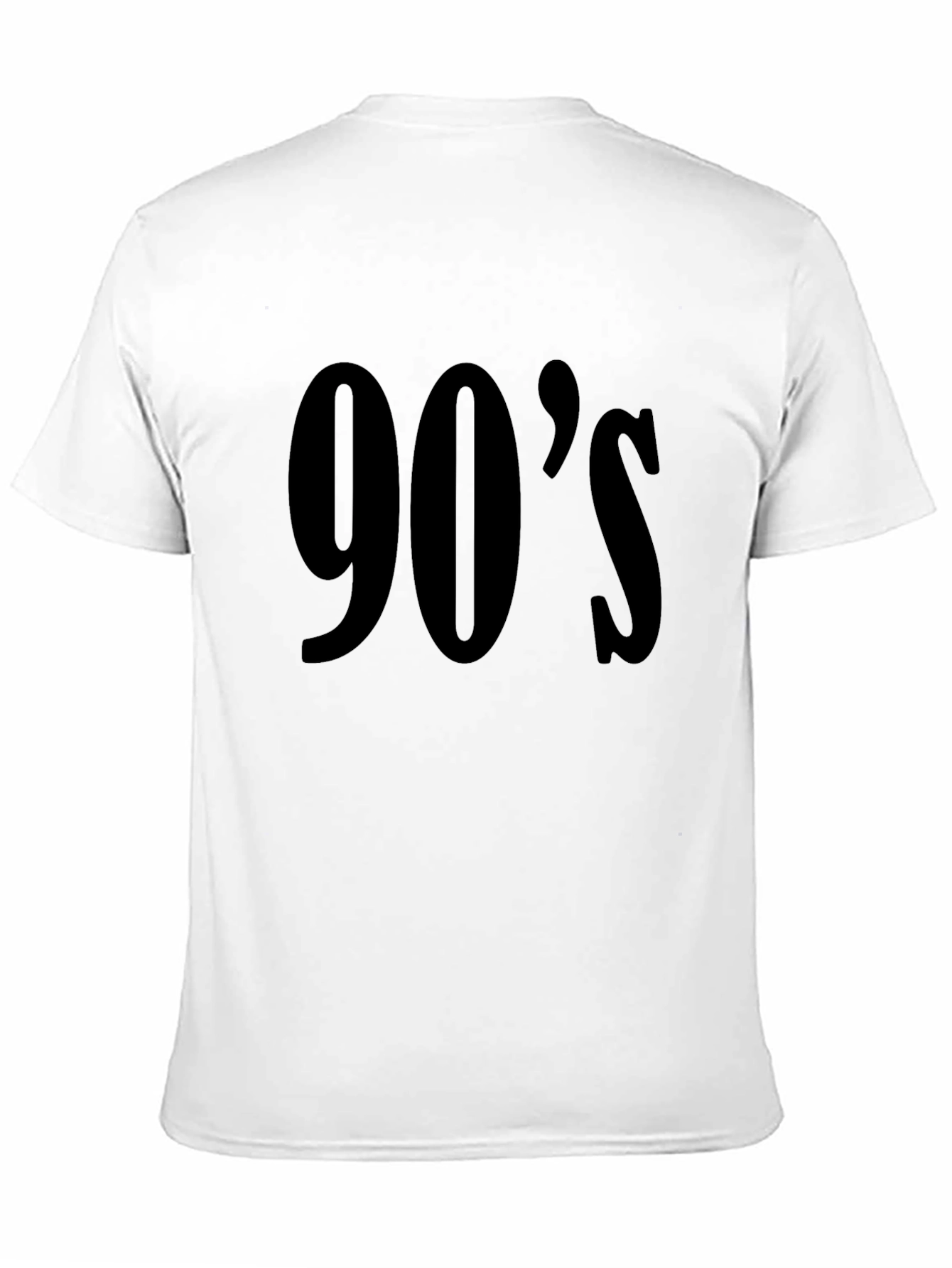 Black 90's Throwback Graphic Tee - Vintage Style view 11