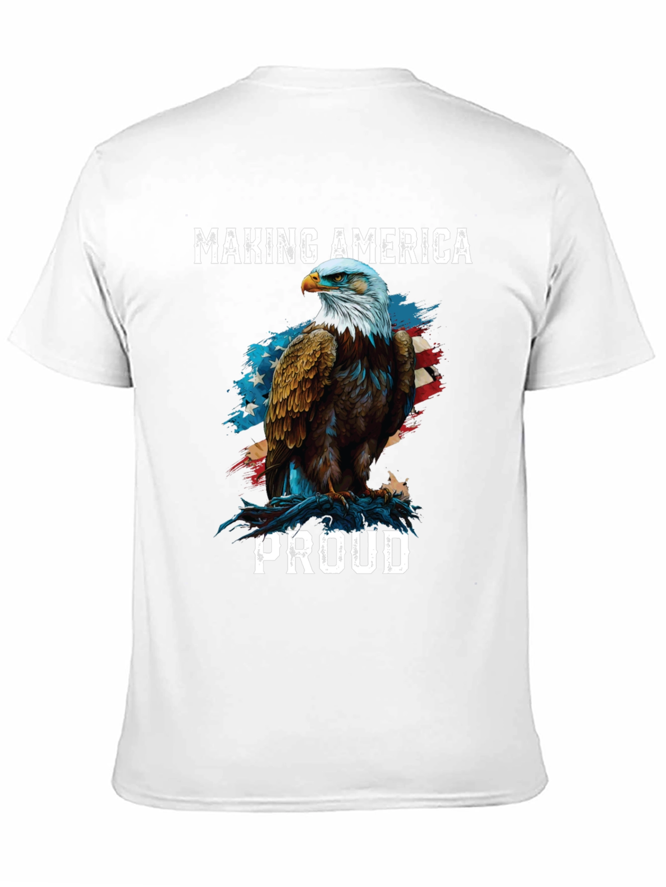 Black American Eagle Pride T-Shirt view 11