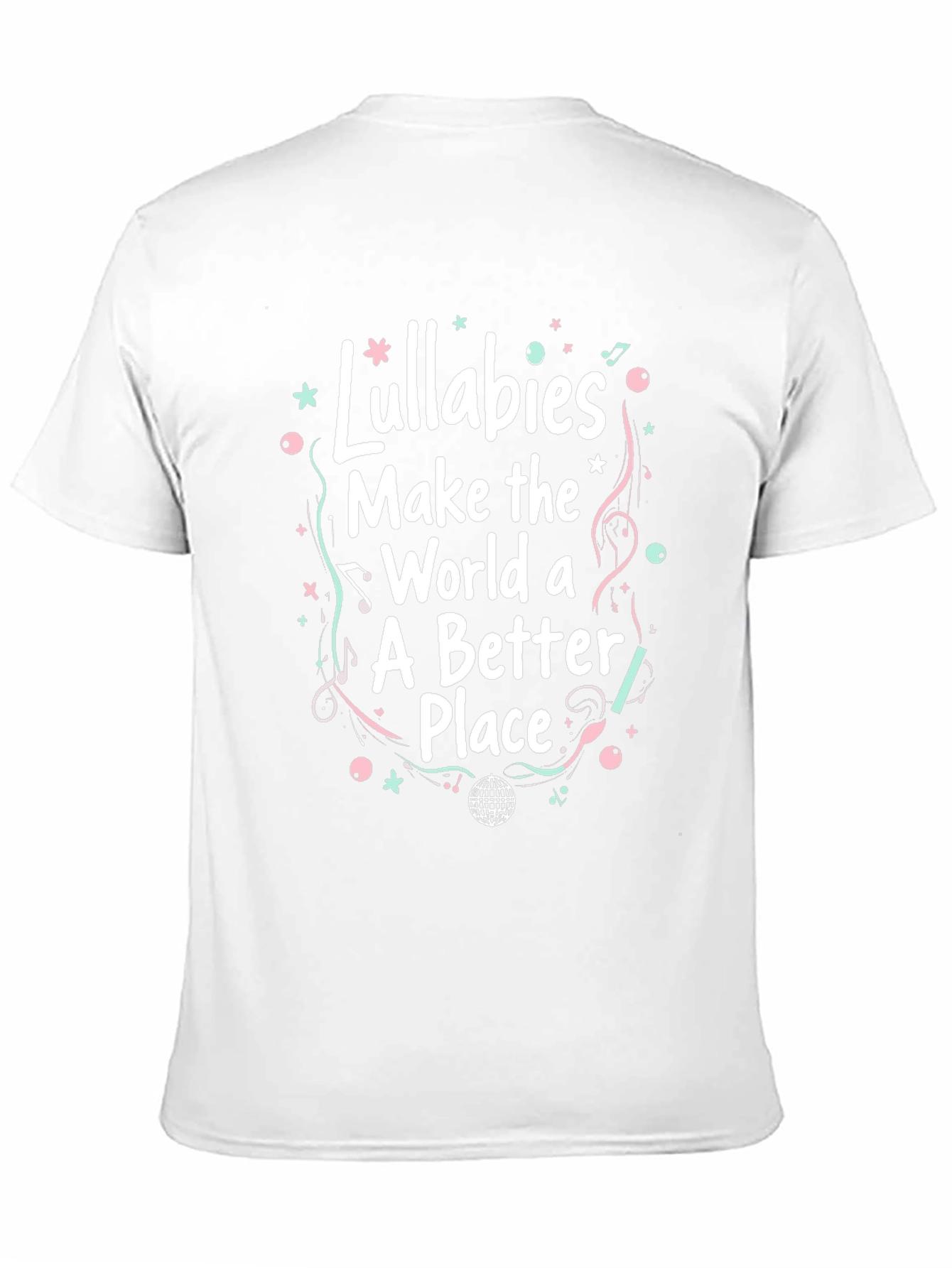 Black Lullabies Make the World Better Graphic T-Shirt view 11