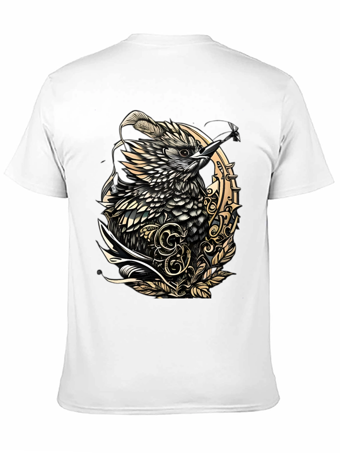 Black Bird Graphic Tee - Unique Design view 11