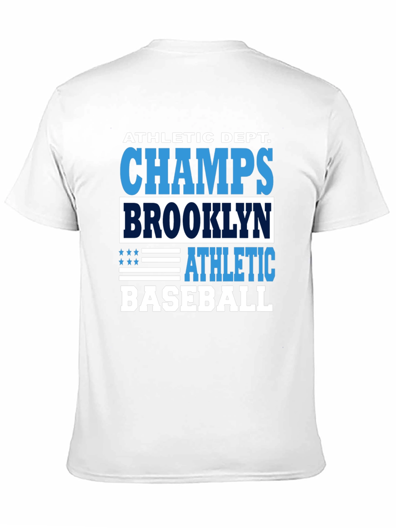 Black Brooklyn Baseball Champs Graphic T-Shirt view 11