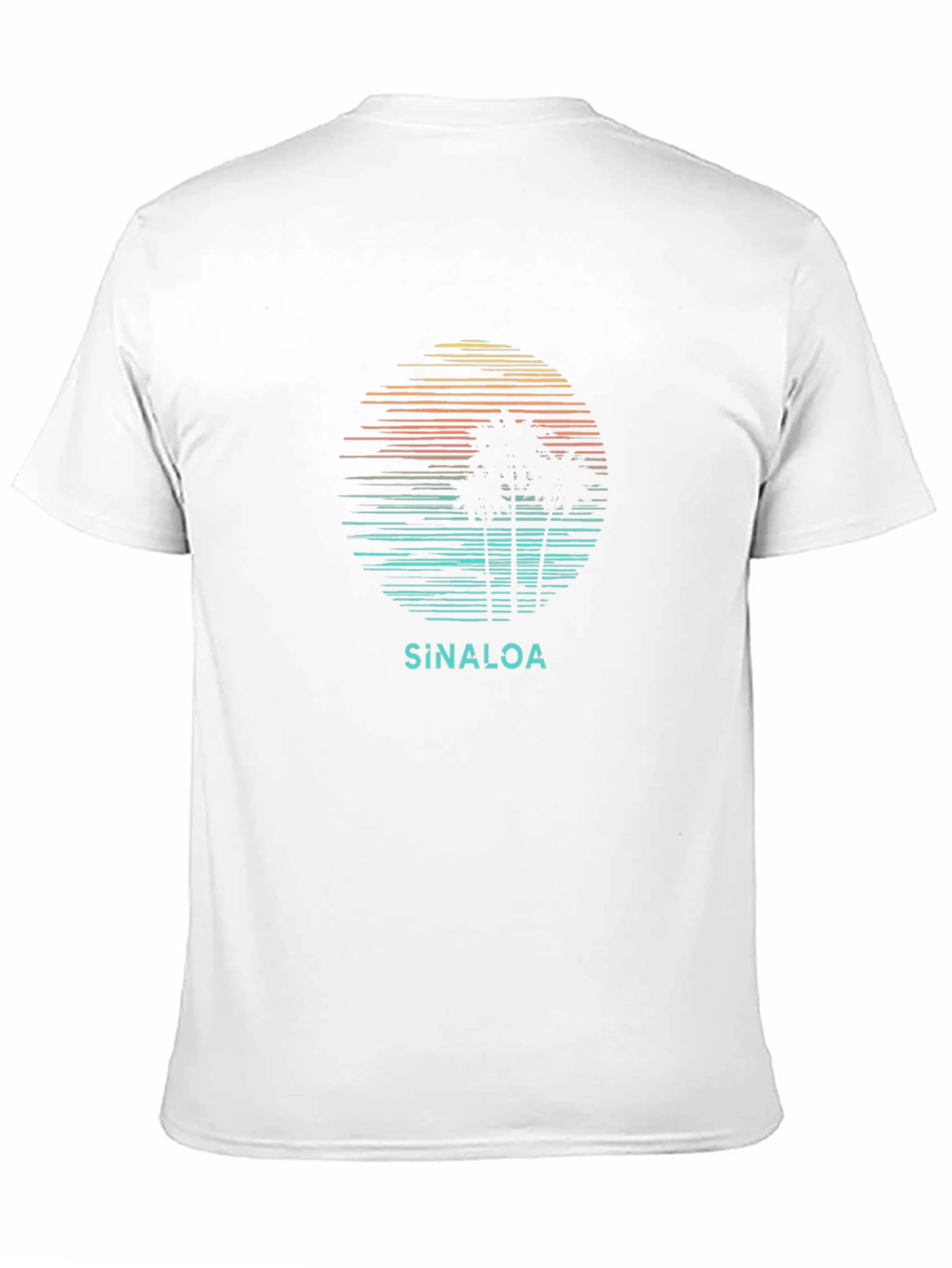 Retro Sinaloa Palm Tree Graphic Tee - 11