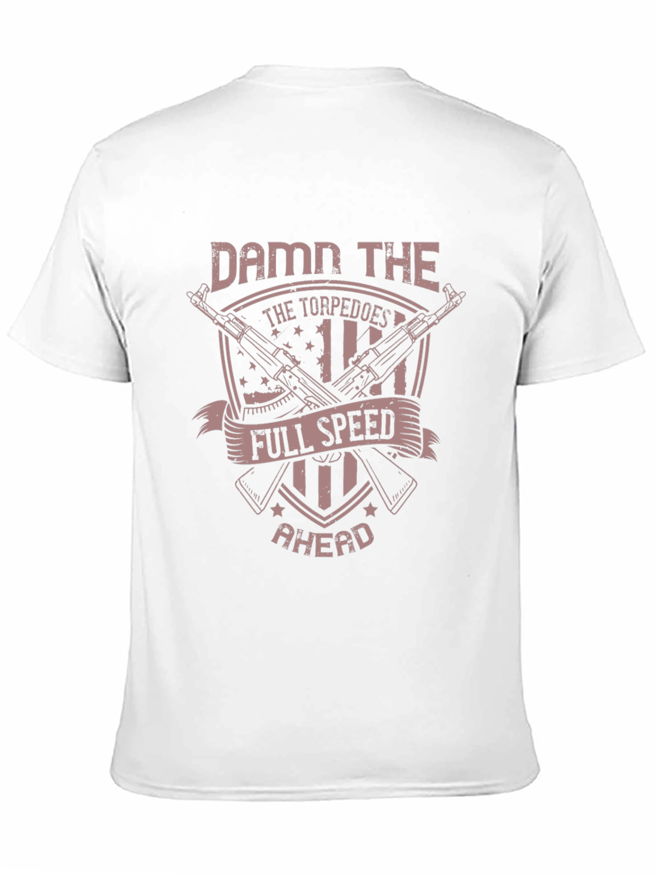 Black Damn the Torpedoes T-Shirt - Full Speed Ahead! view 11