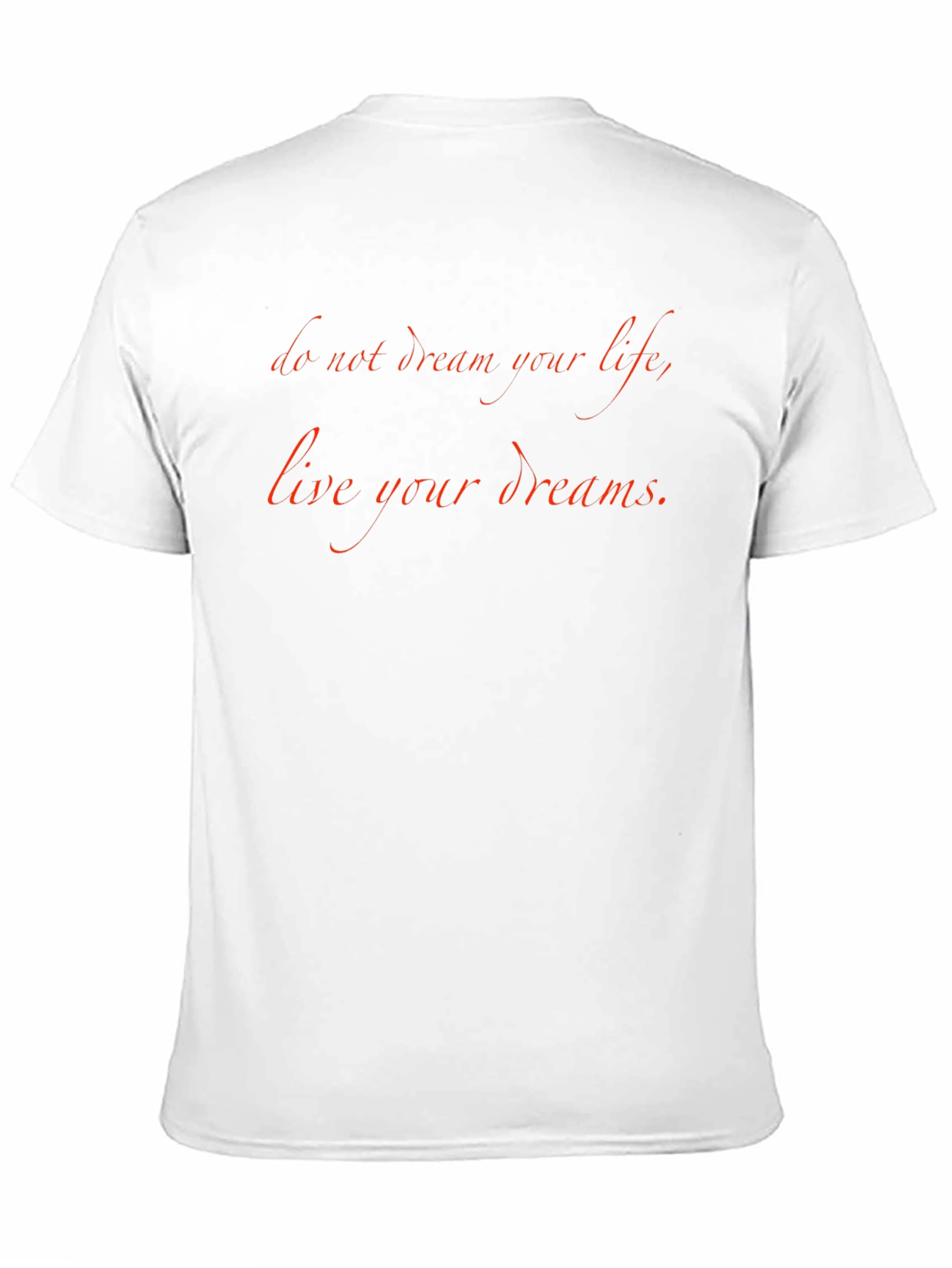Black Dream Life Graphic Tee - Motivational Black T-Shirt view 11