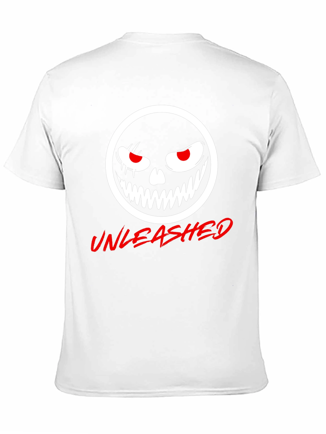 Black Unleashed Graphic Tee - Black Cotton T-Shirt view 11