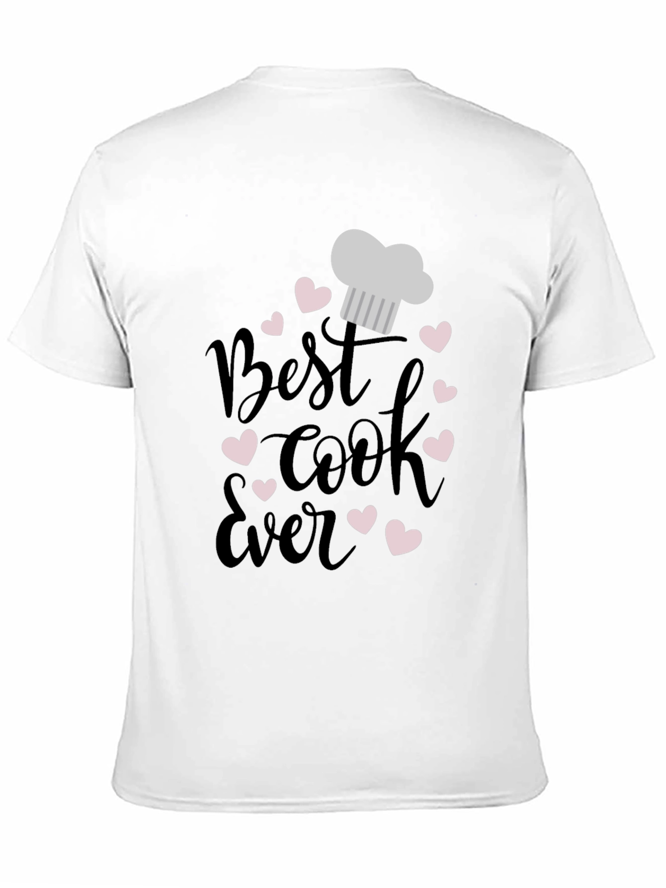 Black Best Cook Ever Graphic T-Shirt - Chef Gift view 11