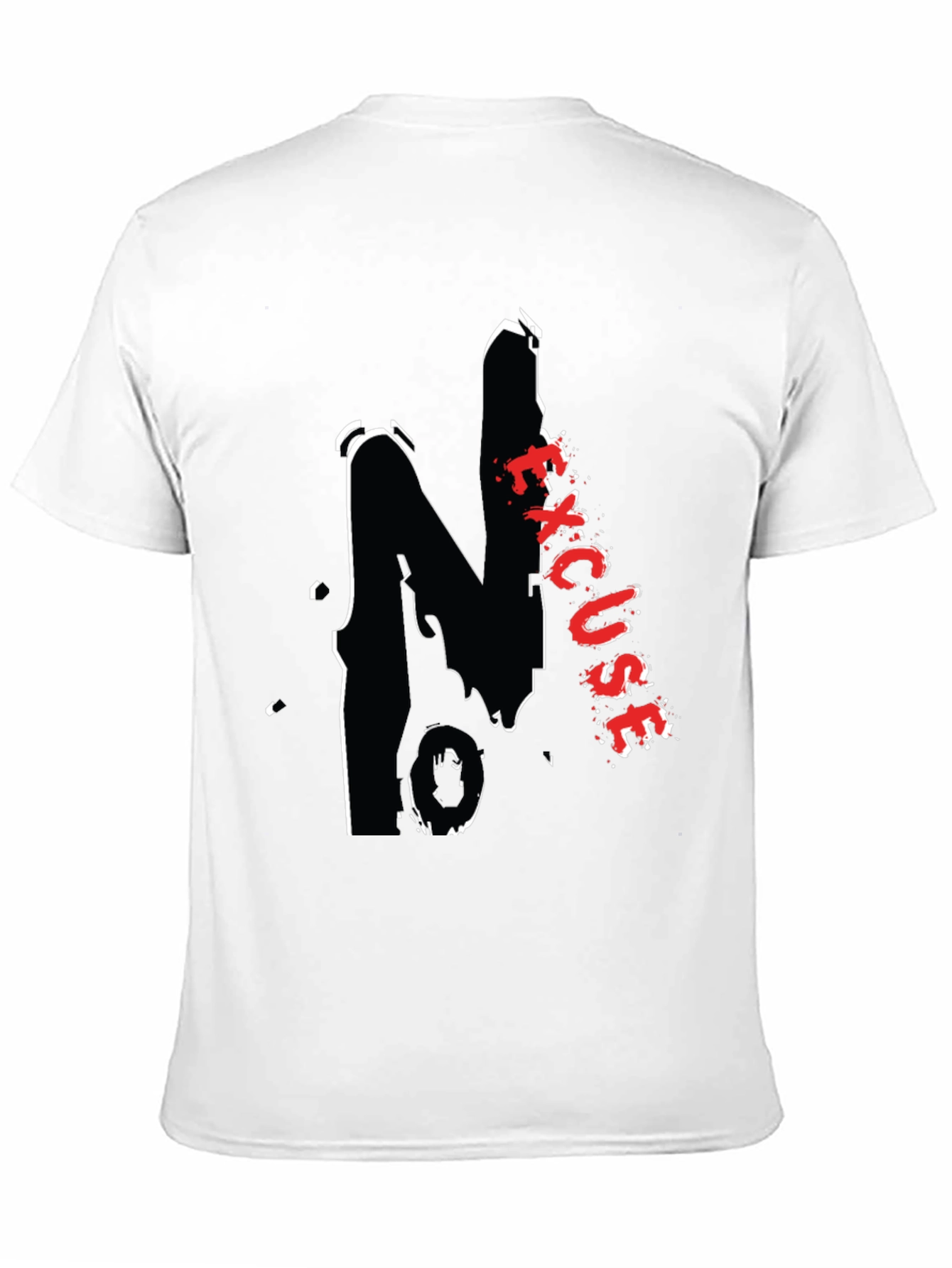 Black Black Graphic Tee - Excuse view 11