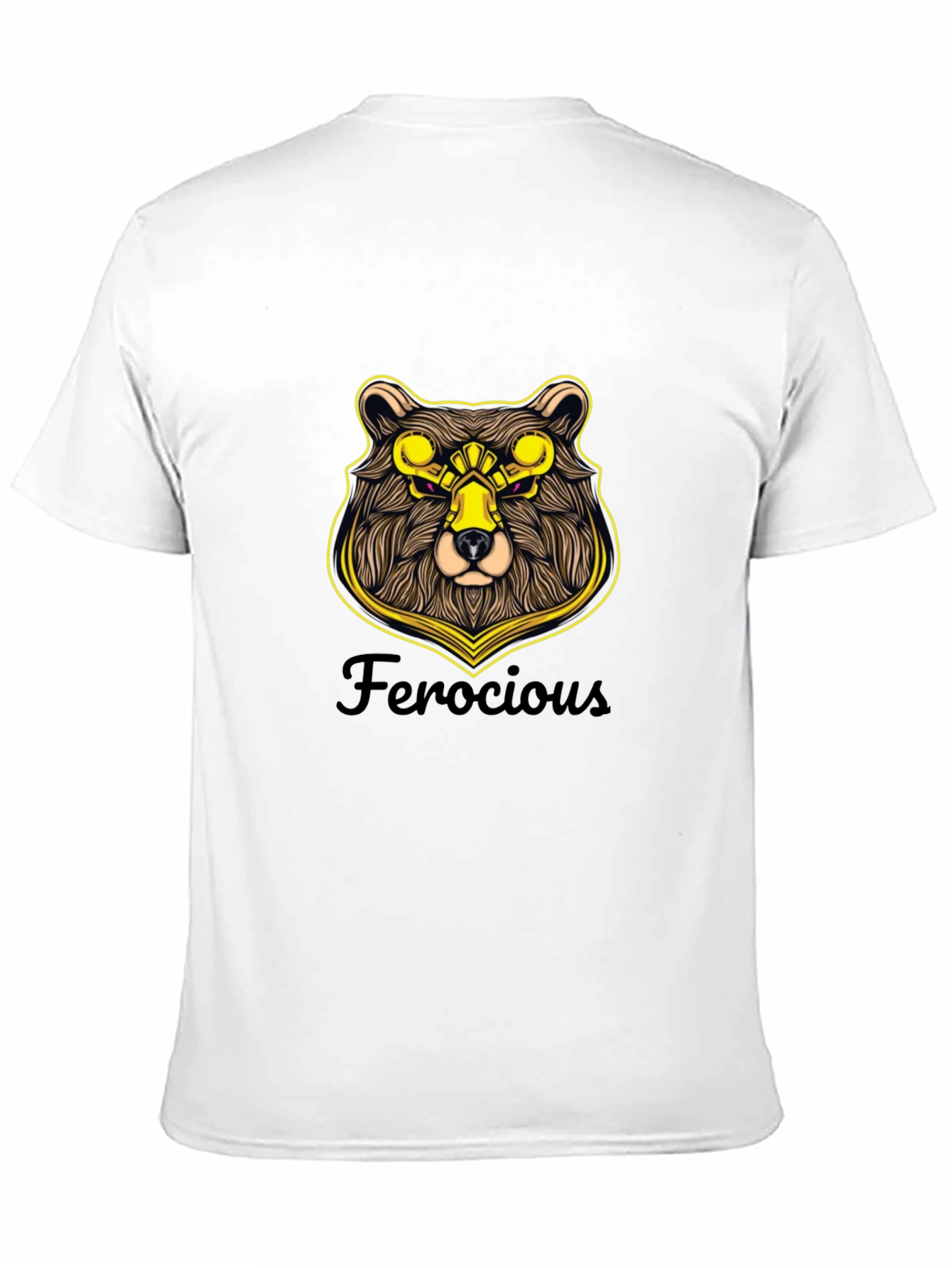 Ferocious Bear Graphic T-Shirt - 11