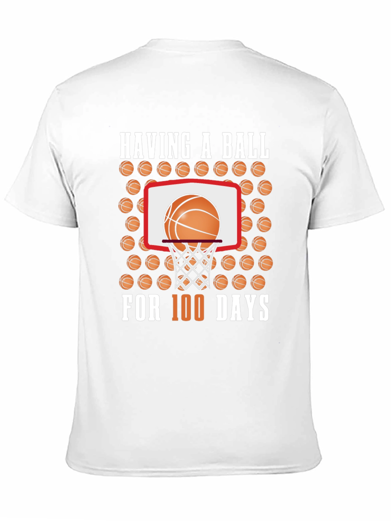Black Having a Ball For 100 Days T-Shirt view 11