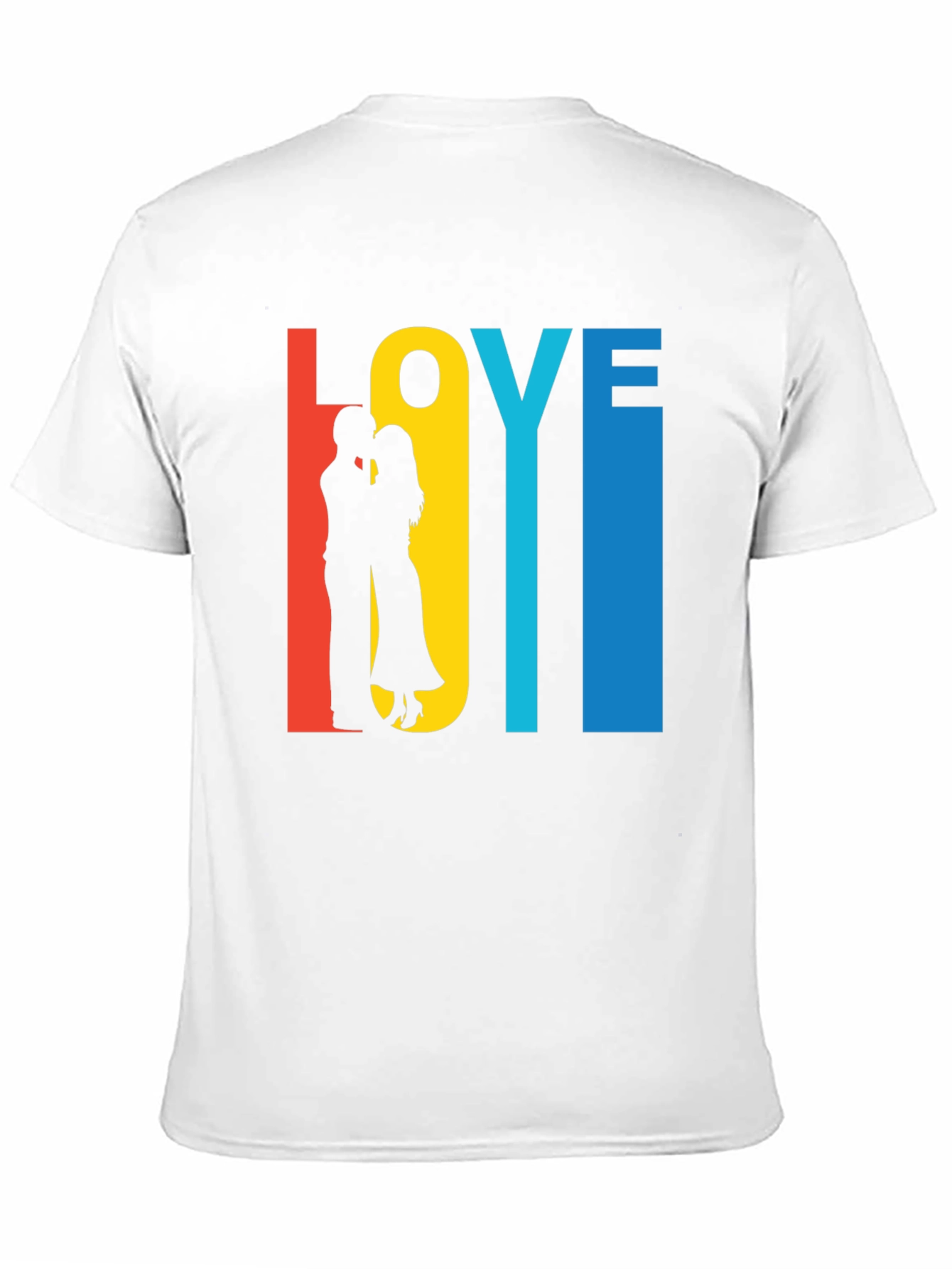 Black Love Silhouette Graphic Tee view 11