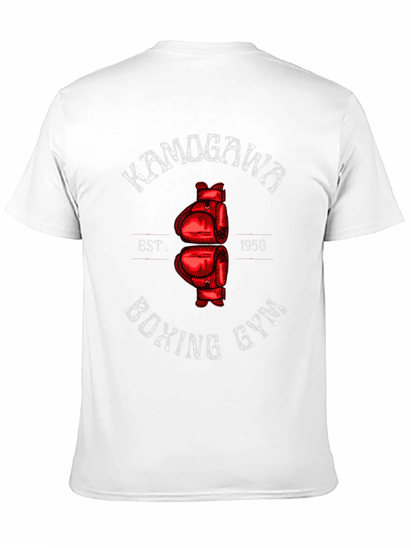 Black Kamogawa Boxing Gym Graphic T-Shirt view 11