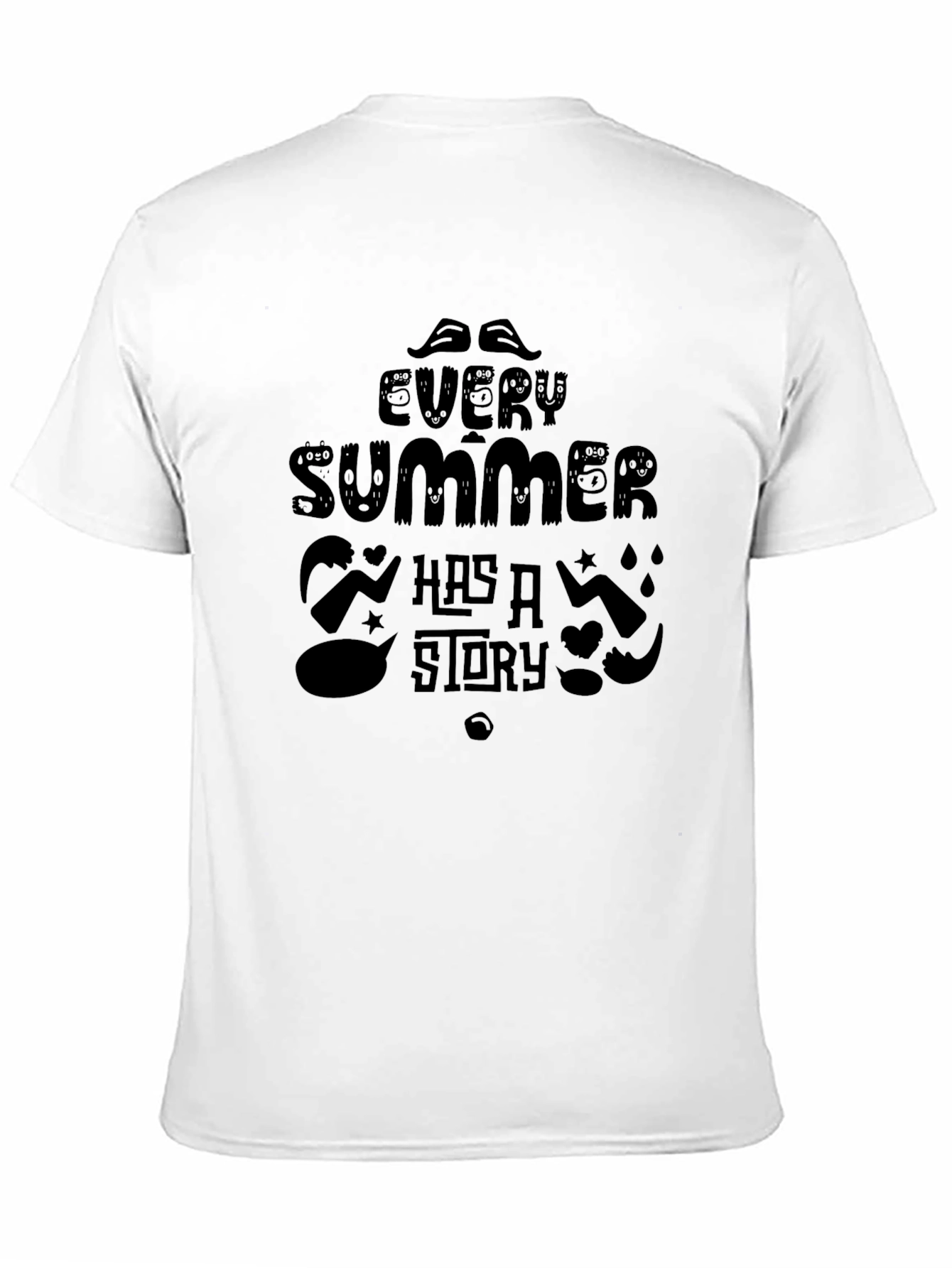 Black Every Summer Has a Story Graphic T-Shirt view 11