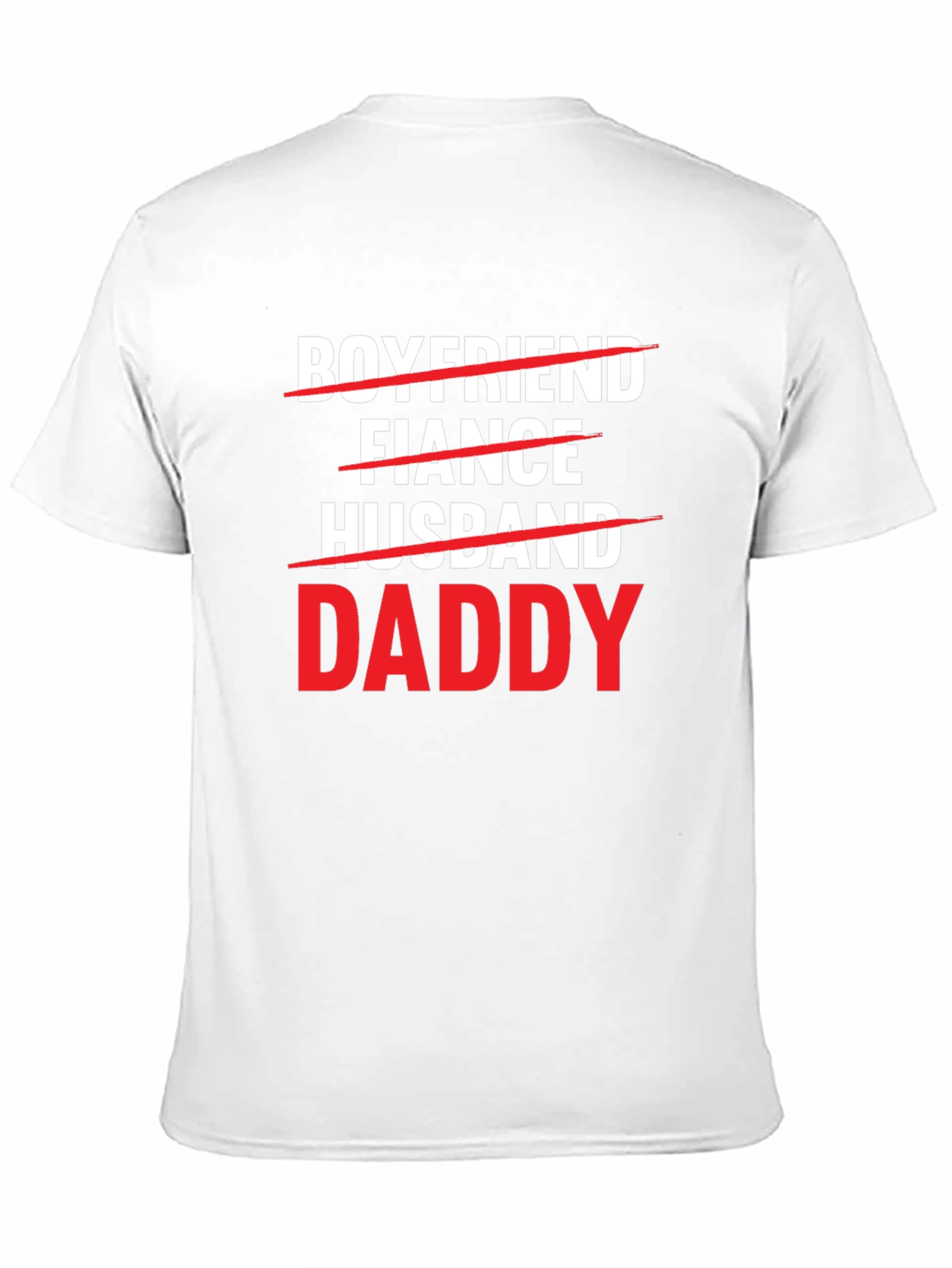 Black Boyfriend Fiance Husband Daddy T-Shirt view 11