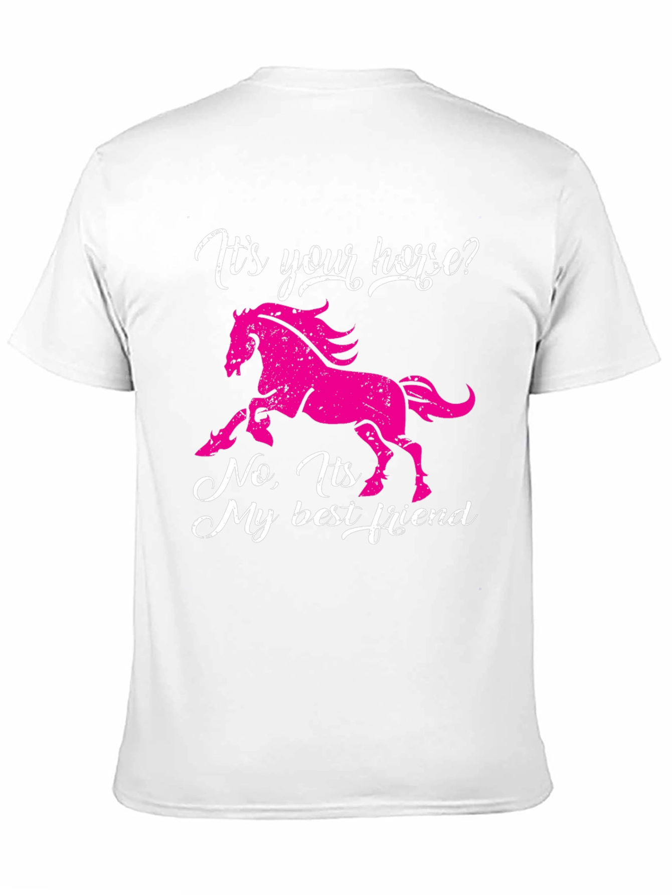 Black Horse Best Friend Graphic Tee - Black view 11