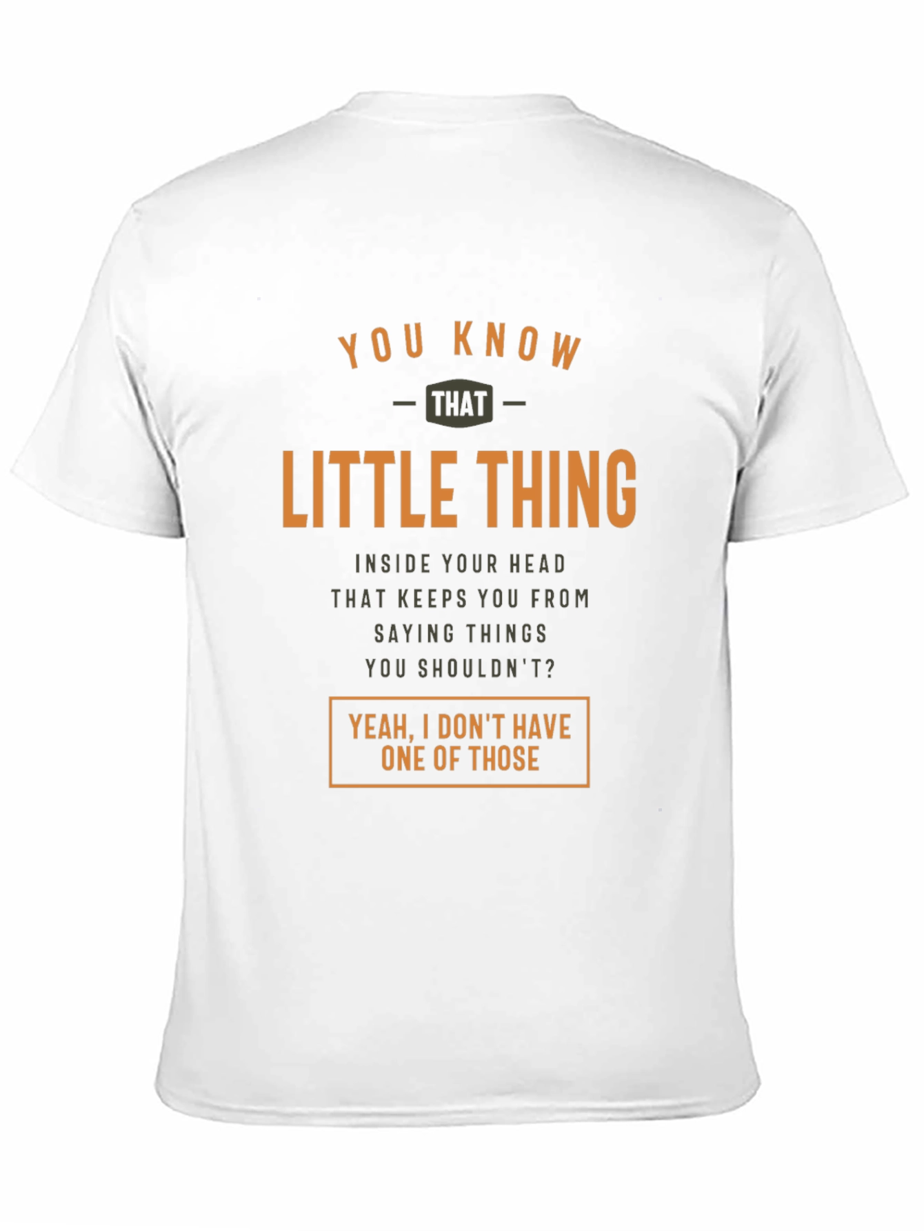 Black Funny T-Shirt - Little Thing view 11