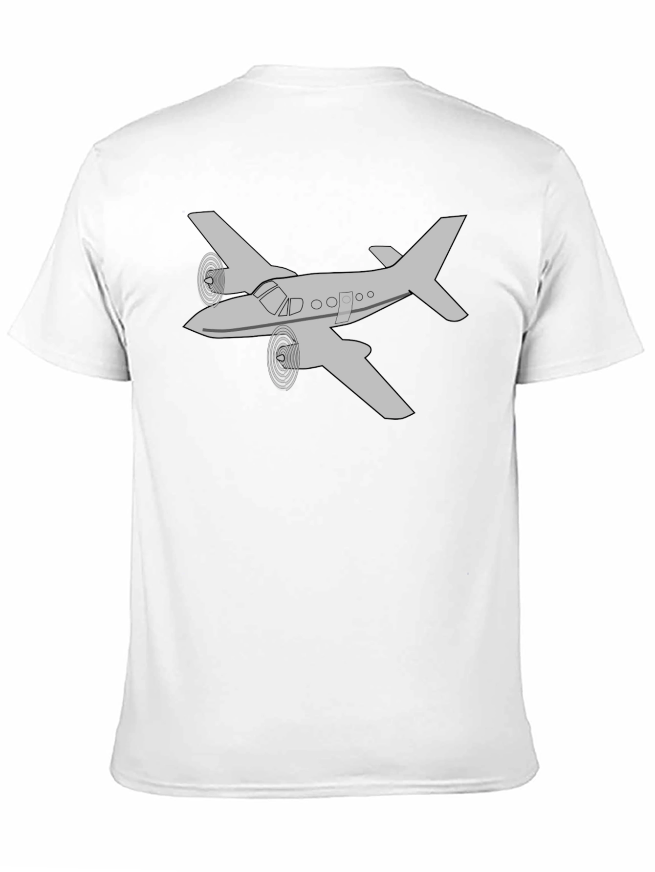 Airplane Graphic Tee - Aviation Enthusiast T-Shirt - 11