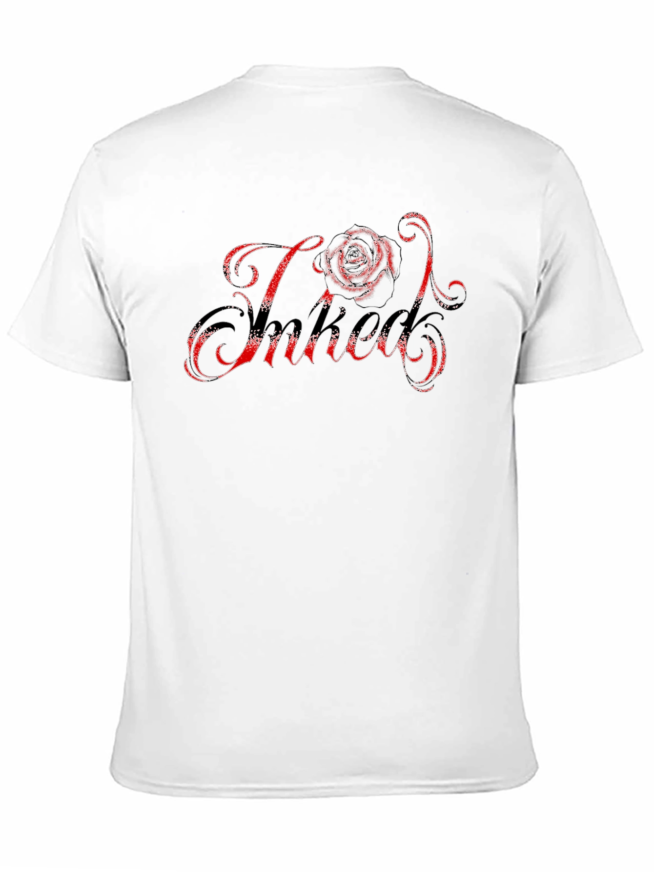 Black Rose Inked Black T-Shirt view 11