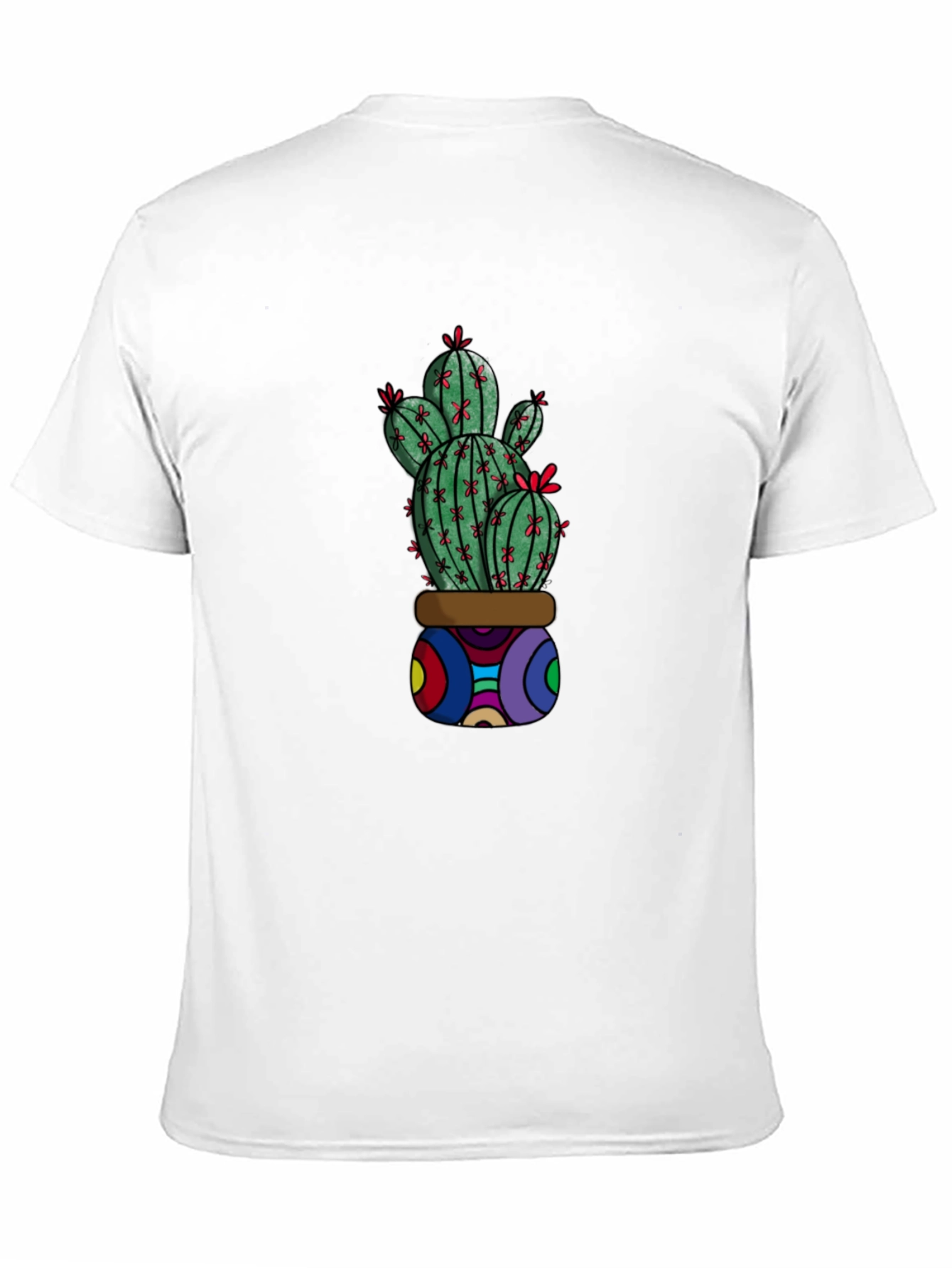 Black Cactus Graphic T-Shirt - Unique & Stylish view 11