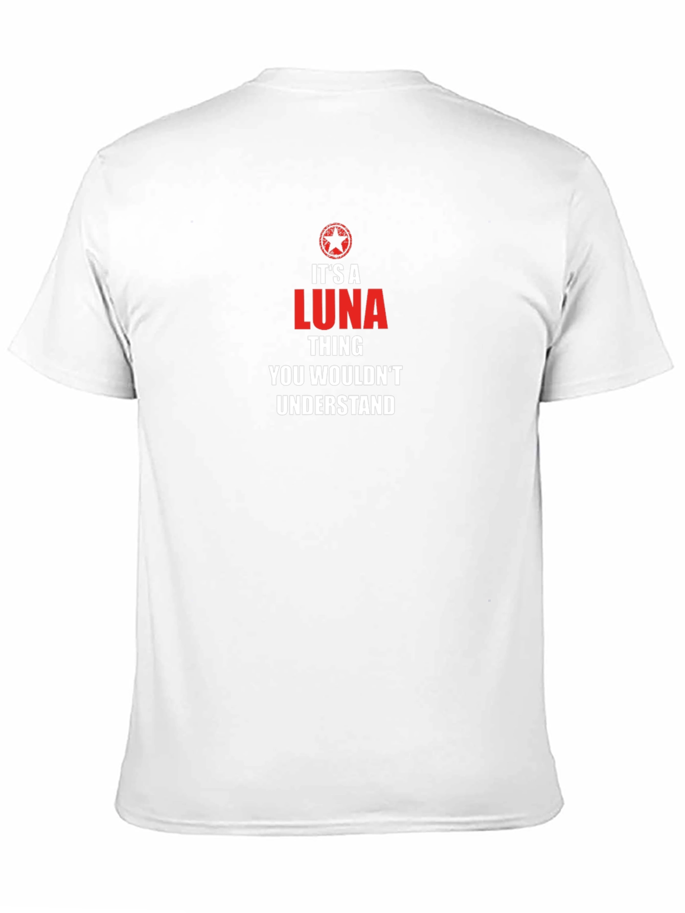 Black It's A Luna Thing T-Shirt view 11