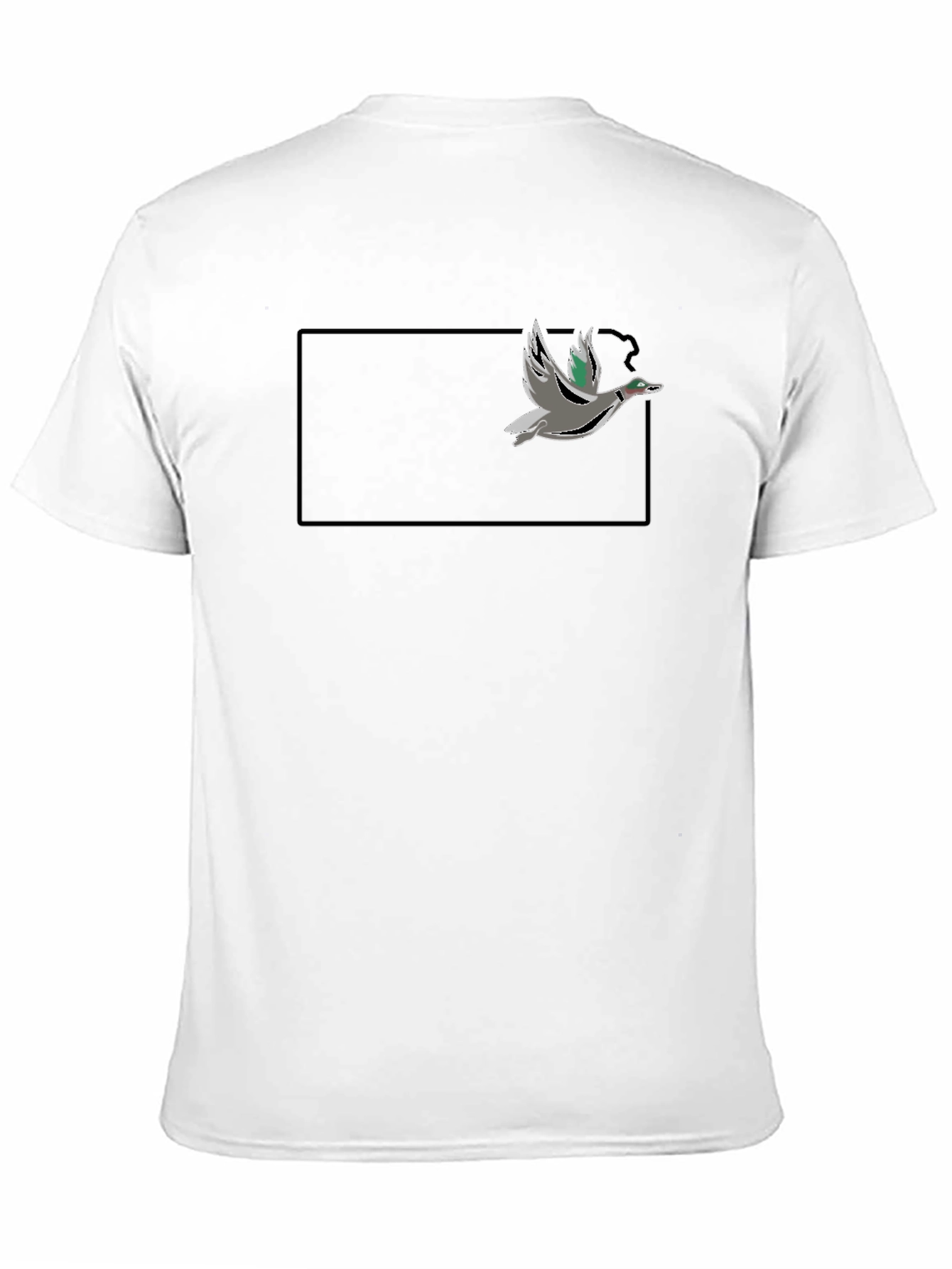 Black Duck Graphic T-Shirt - Casual Black Tee view 11