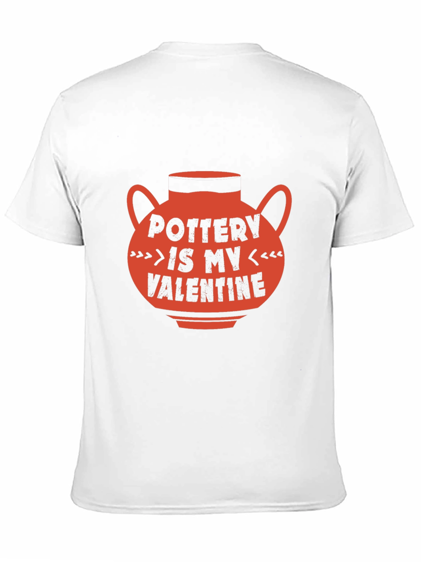 Black Pottery Is My Valentine T-Shirt view 11