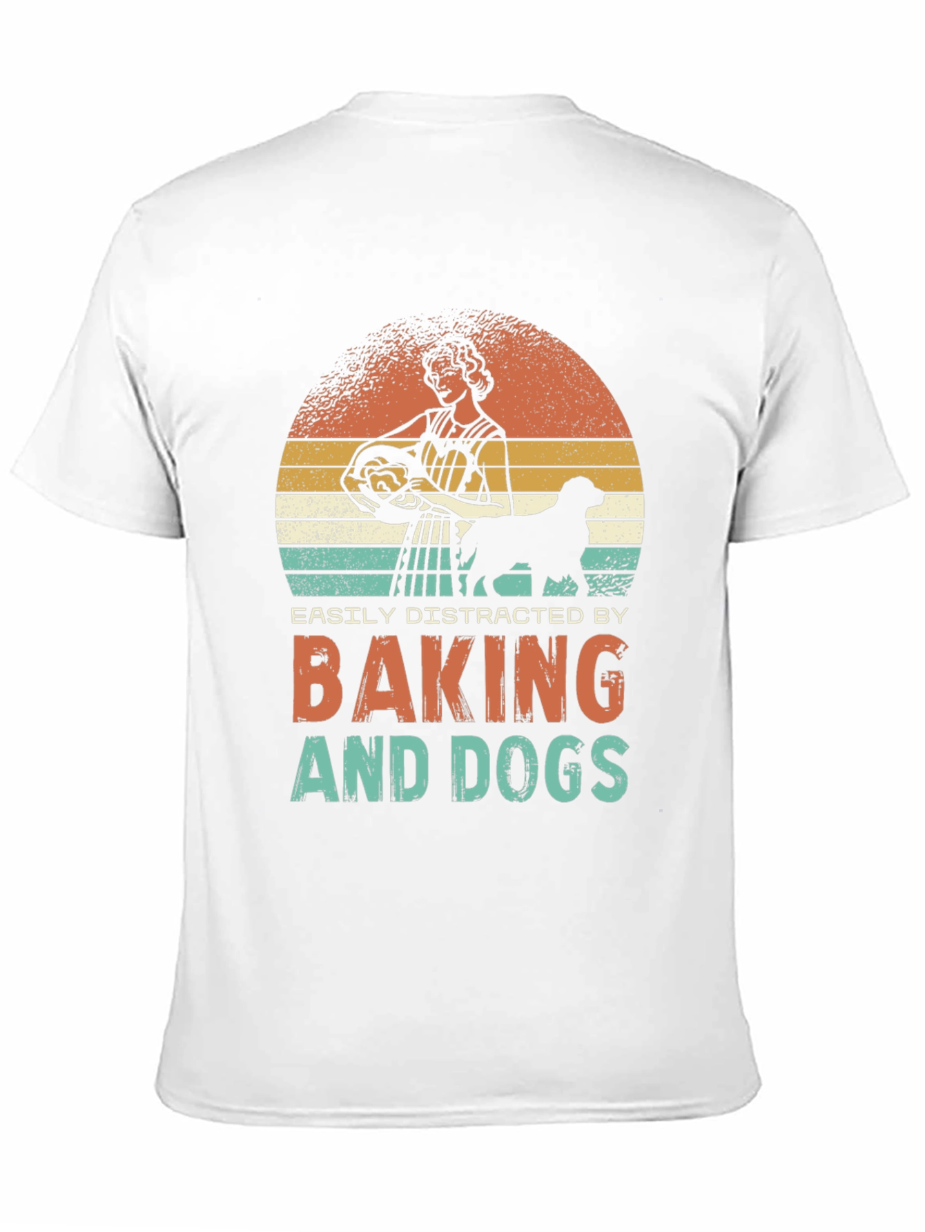 Black Baking and Dogs T-Shirt view 11