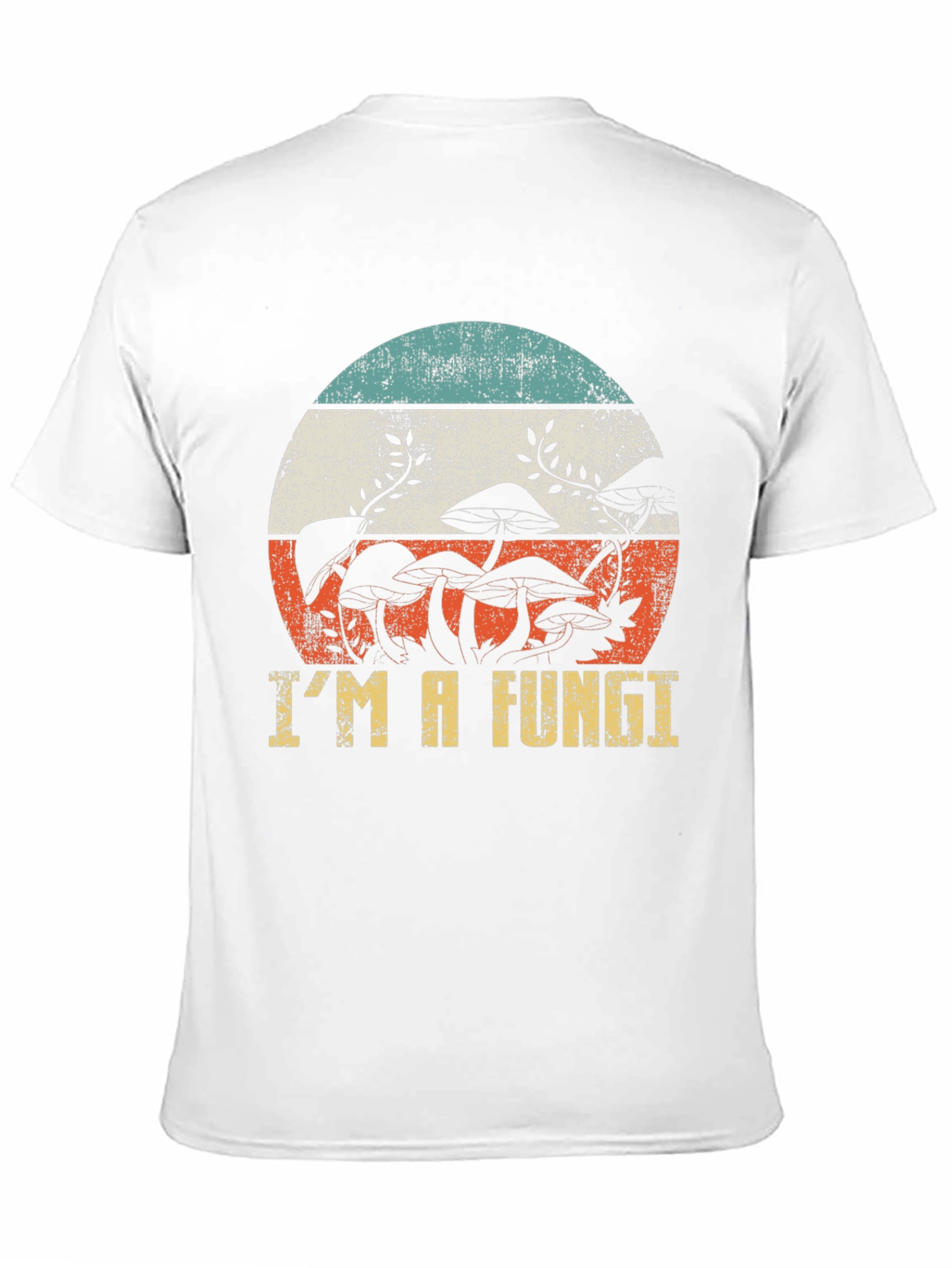 Black I'm a Fungi T-Shirt - Retro Mushroom Graphic Tee view 11