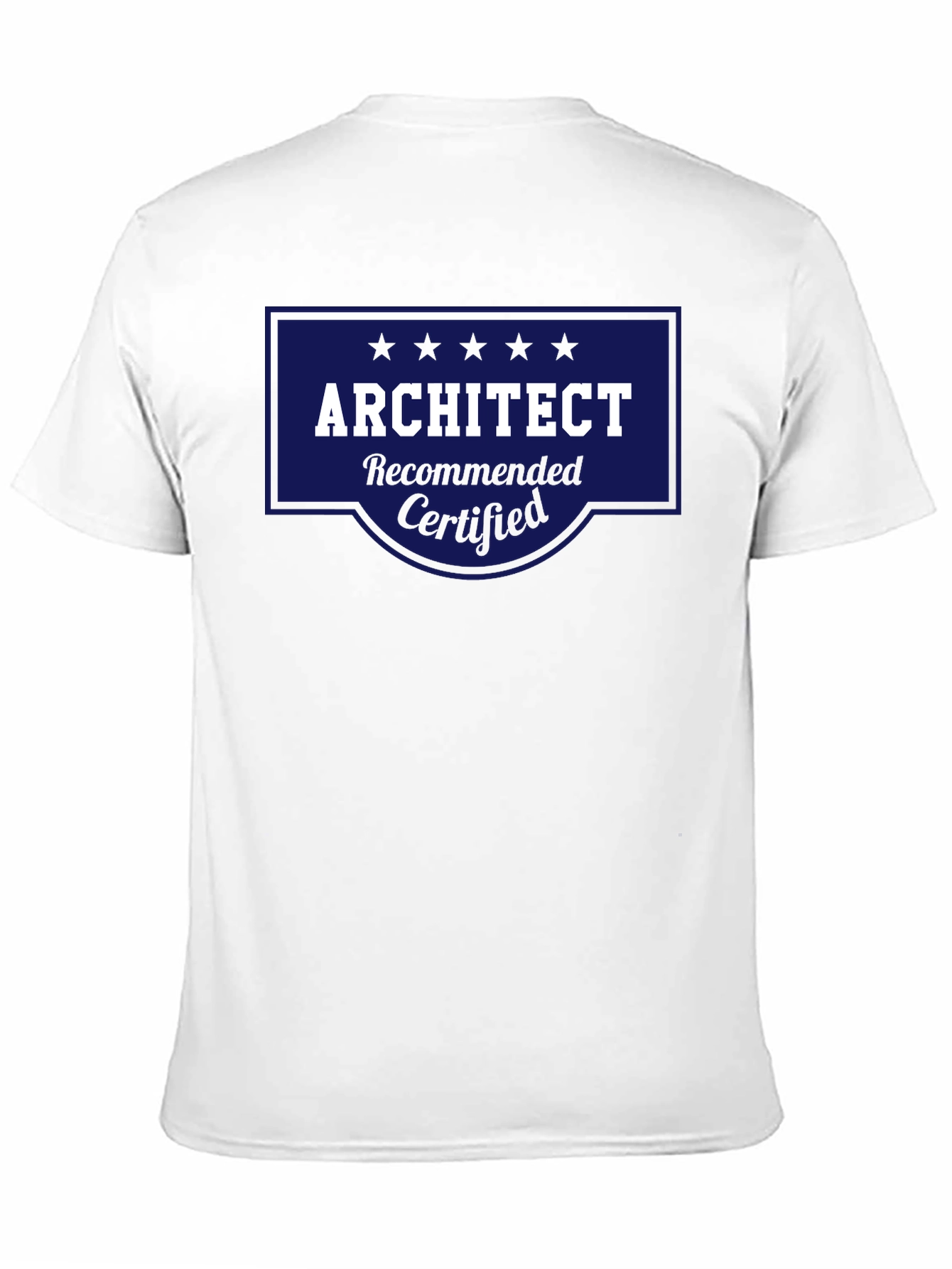 Black Architect Recommended Certified T-Shirt view 11